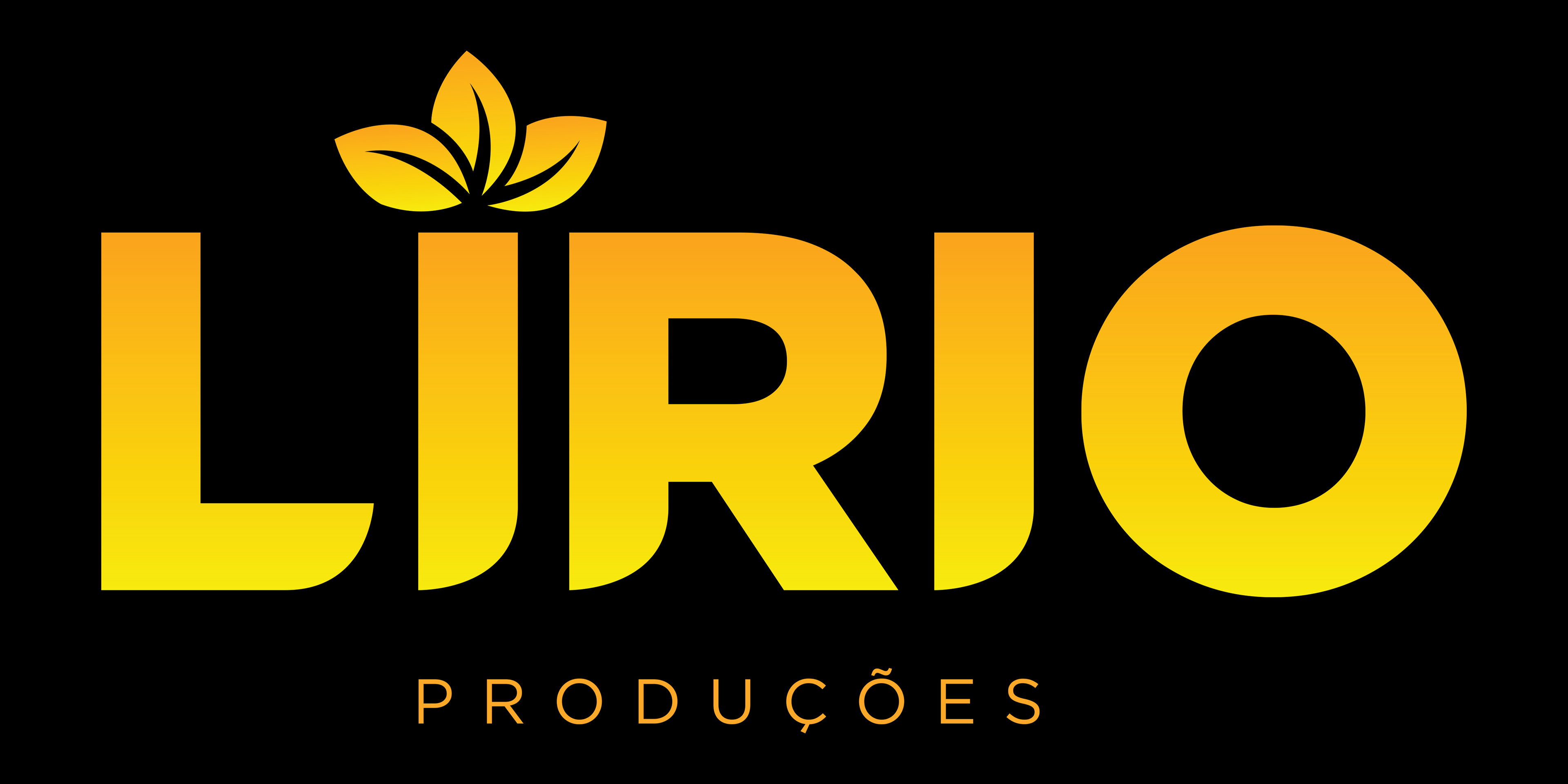 Logo in a black background