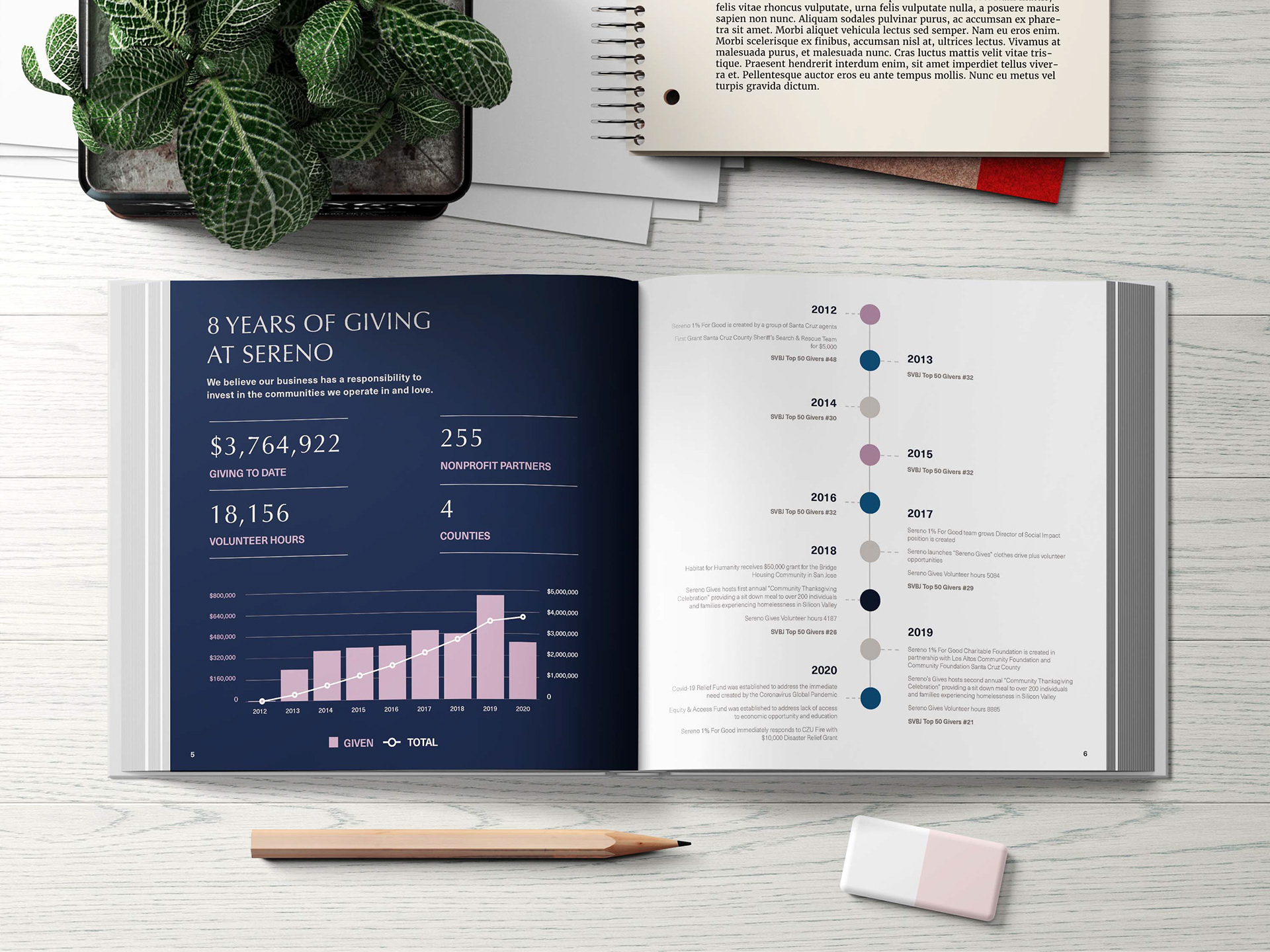 Info Graphics and Timeline