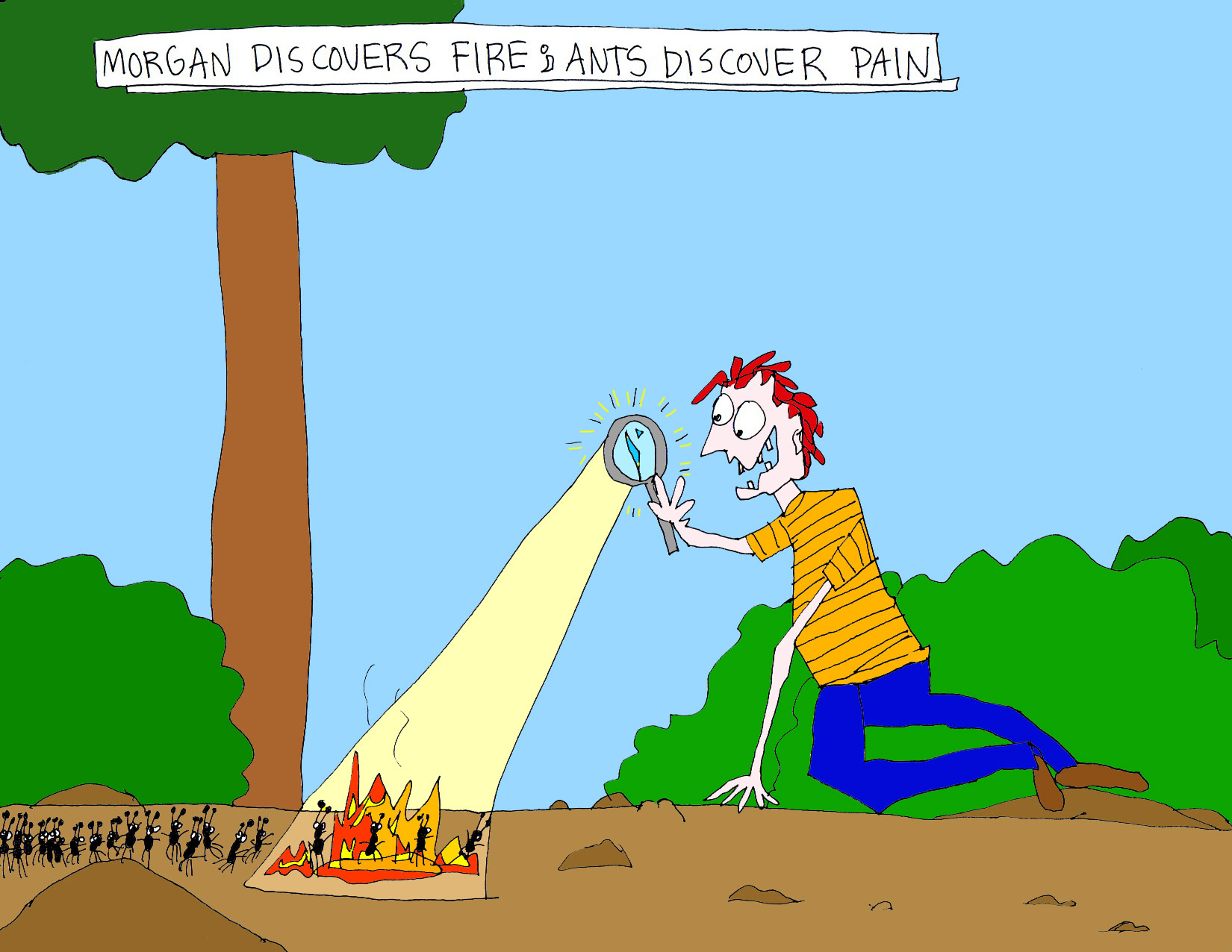 John's Commentary: A necessary psychological release for socially inept redheads.