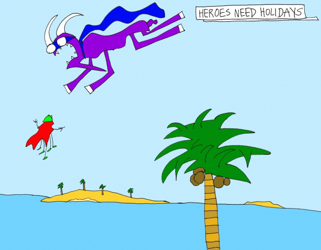 John's Commentary: Fly away to where the palm trees sway