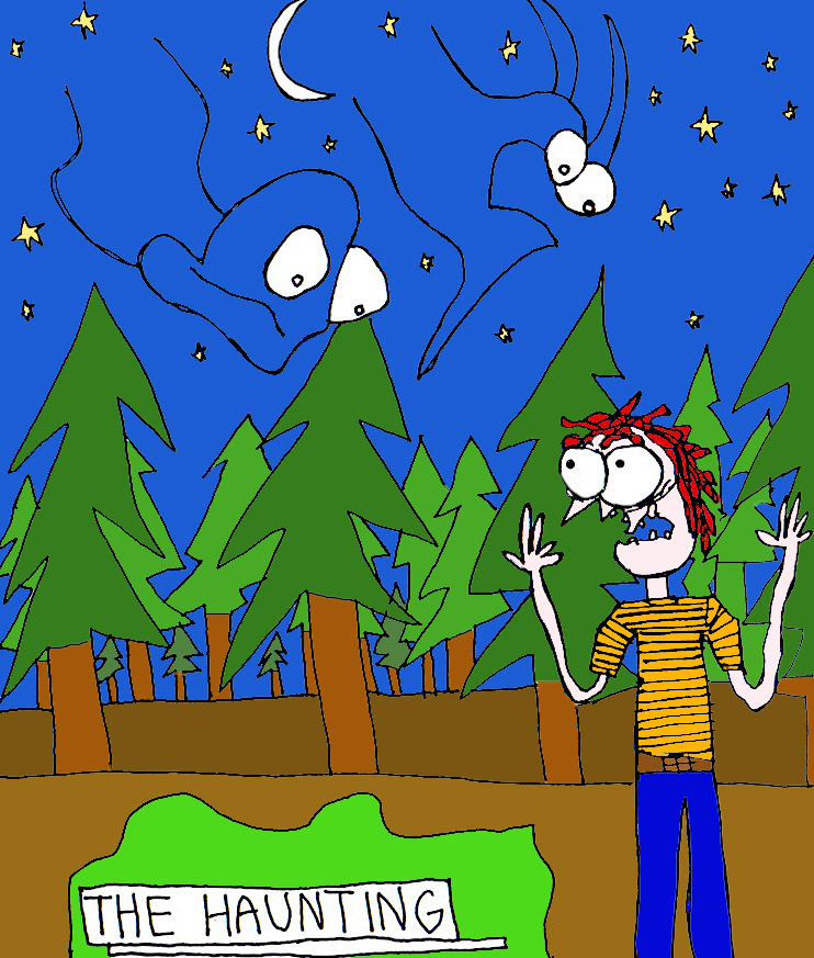 John's Commentary: Late night walks in the forrest can be scary - but only if you're already scared of something to begin with.