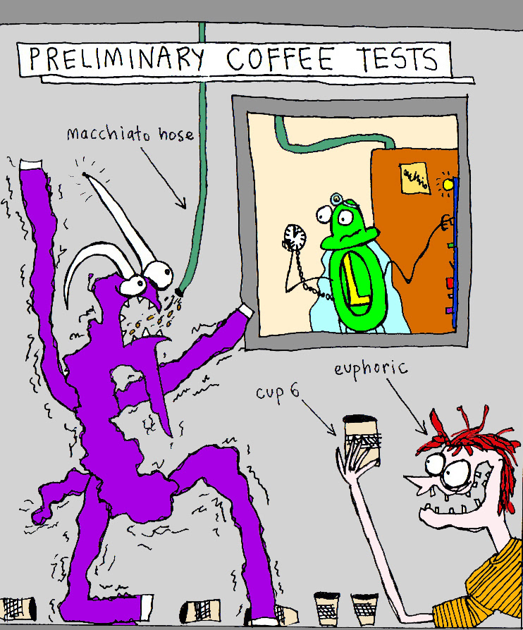 John's Commentary: Morgan is eerily calm after cup #6...eerily calm.