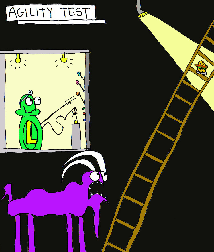 John's Commentary: Scientist Leaf - always pushing the boundaries of what we know and seek to know about the true capabilities of the goats of the world.