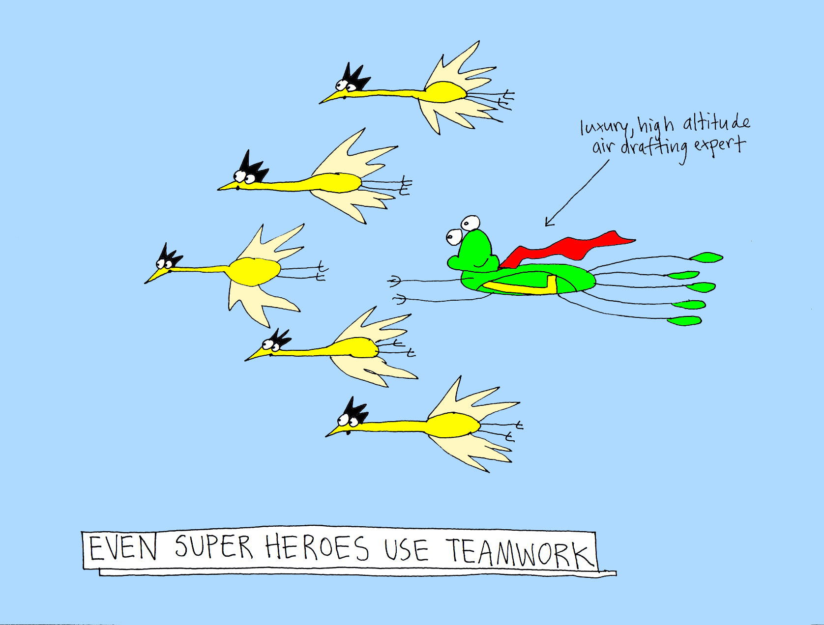 John's Commentary: You can't do it on your own.