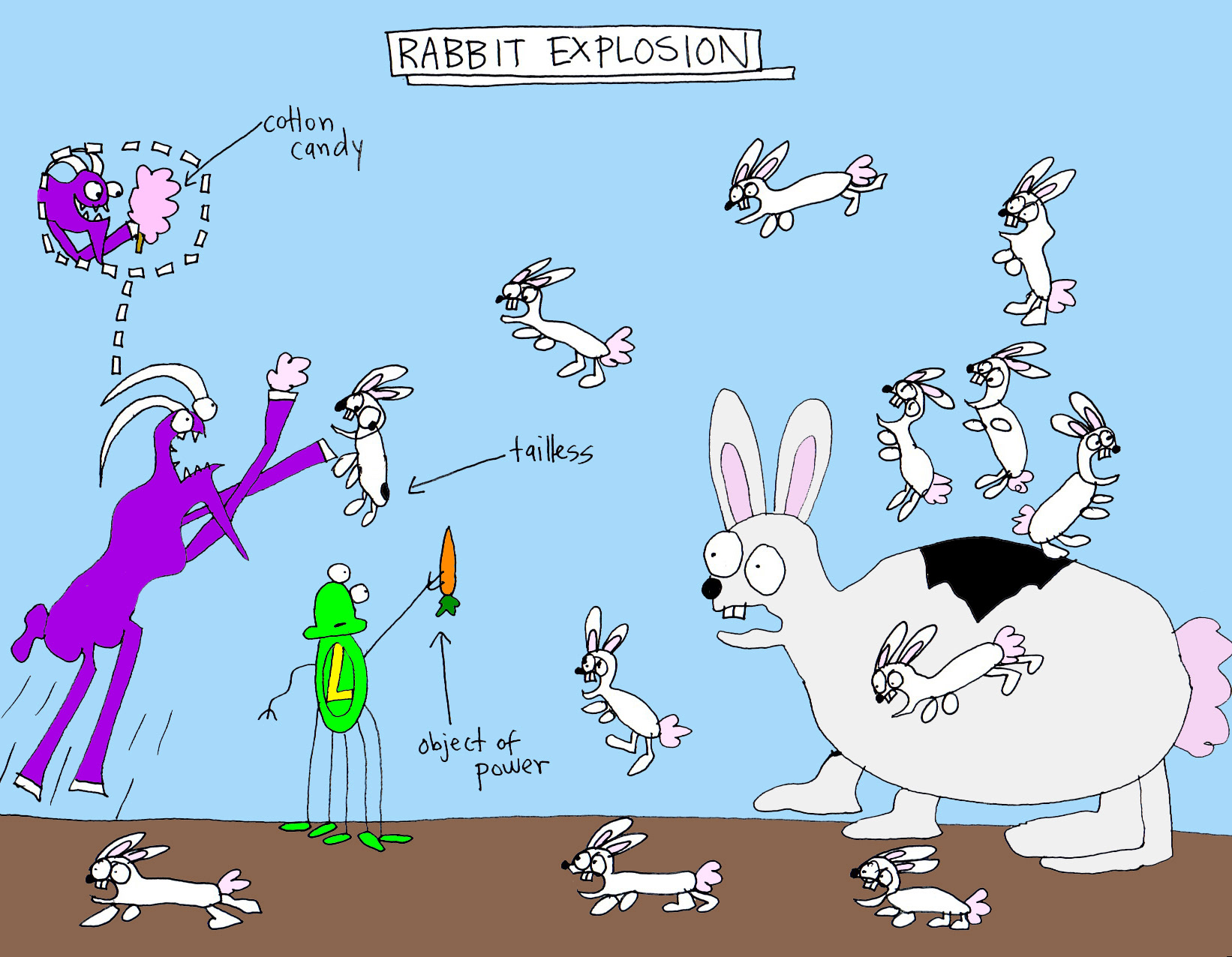 John's Commentary:  Gather some carrots and hope for a calm resolution.