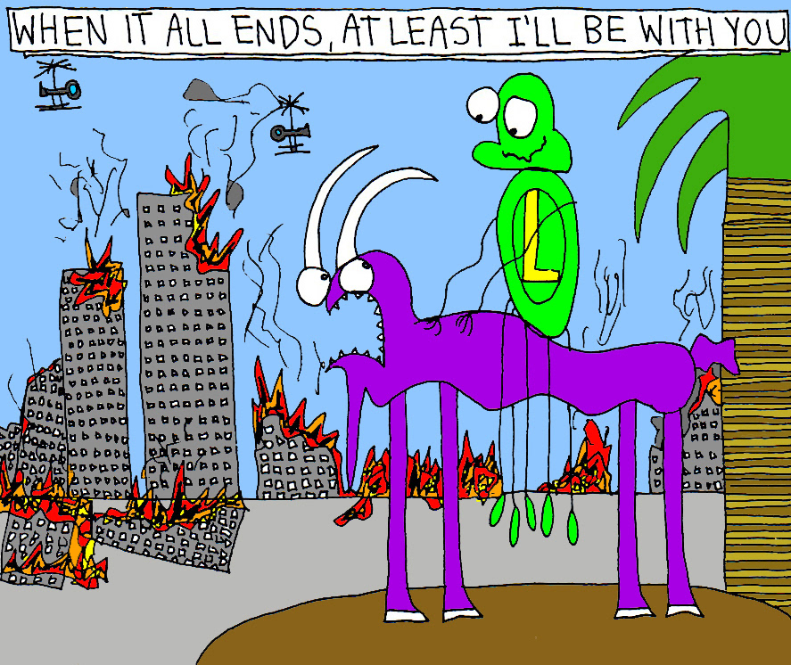 John's Commentary: Always remember to focus on the good in any bad situation (especially during Armageddon).