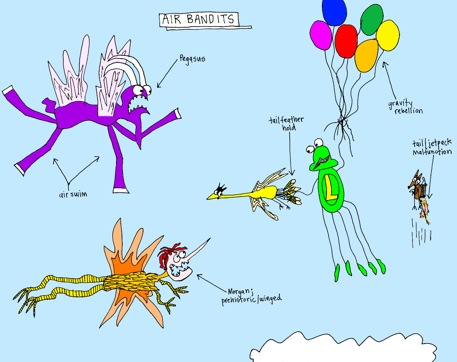 John's Commentary: Morgan's ancestral chain is more in line with the birds than the apes.