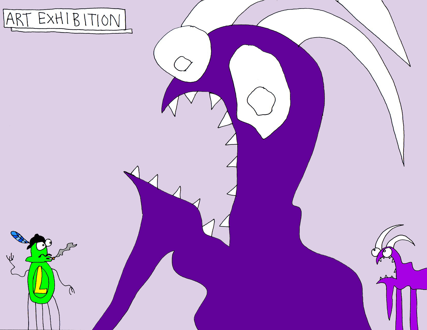 John's Commentary:  A tragic hero in a deeper shade of purple.