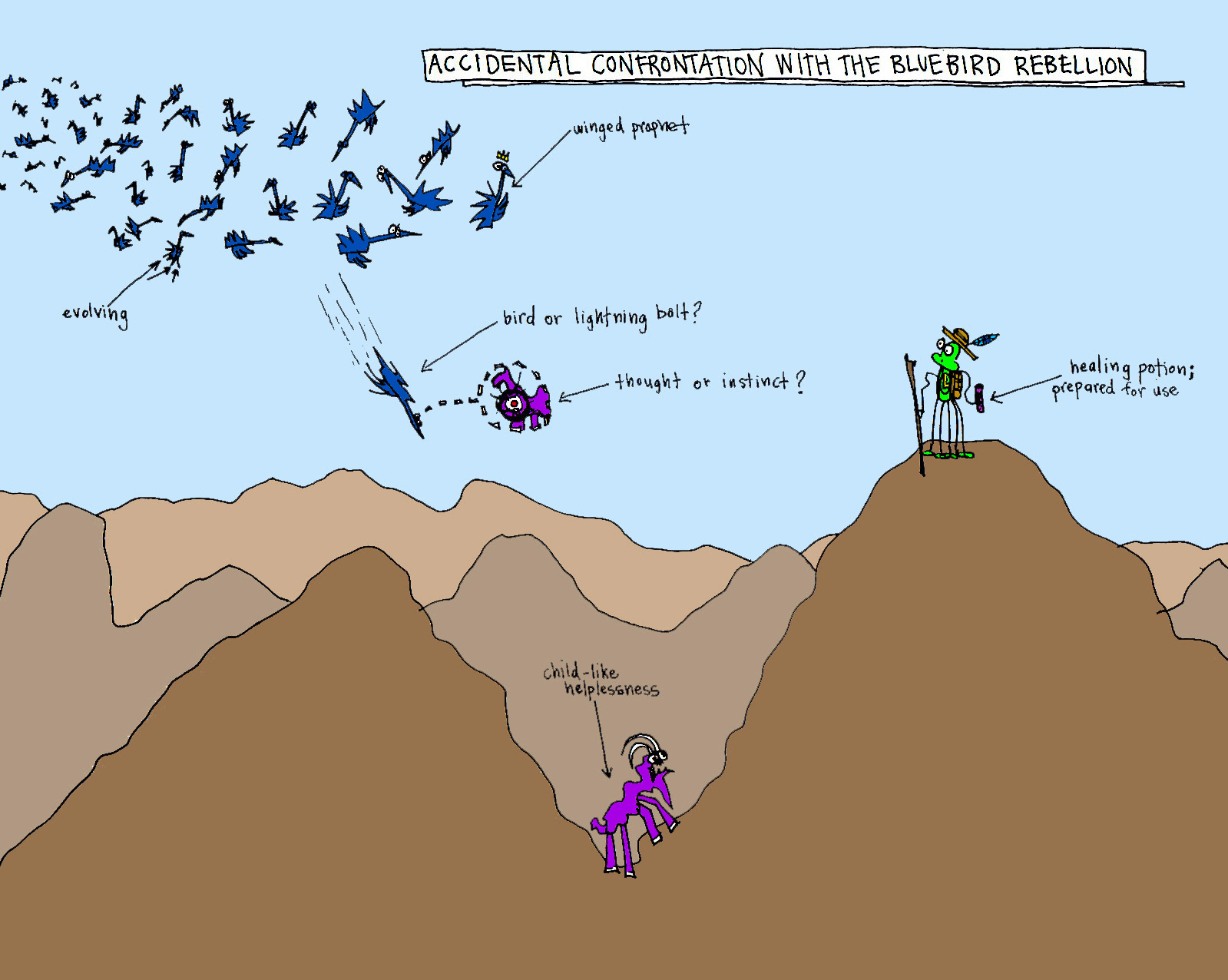 John's Commentary: Where's the pellet gun when you need it?