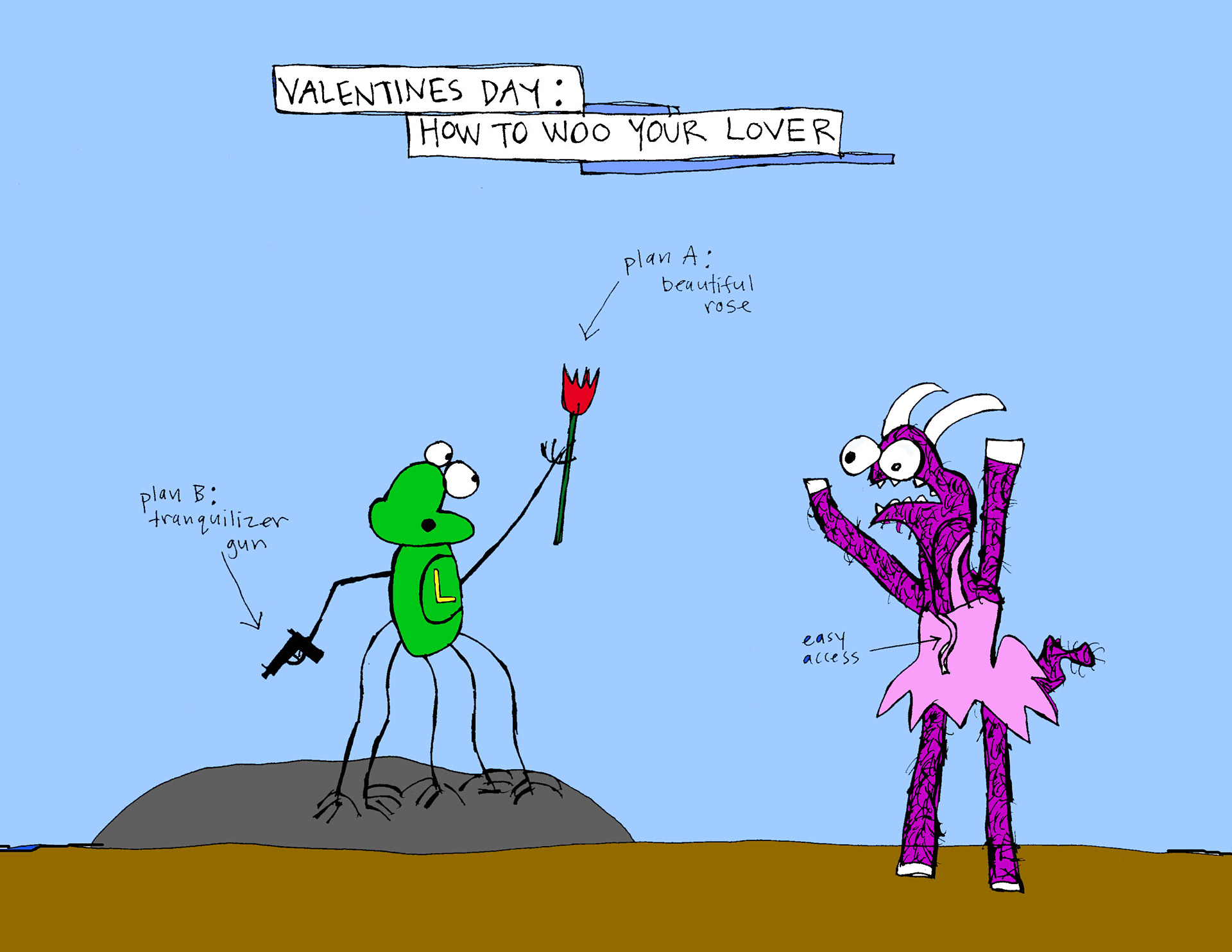 John's Commentary:  Its a tricky game, this thing called love, You gotta use whatever tactics you can to make your heart sing.