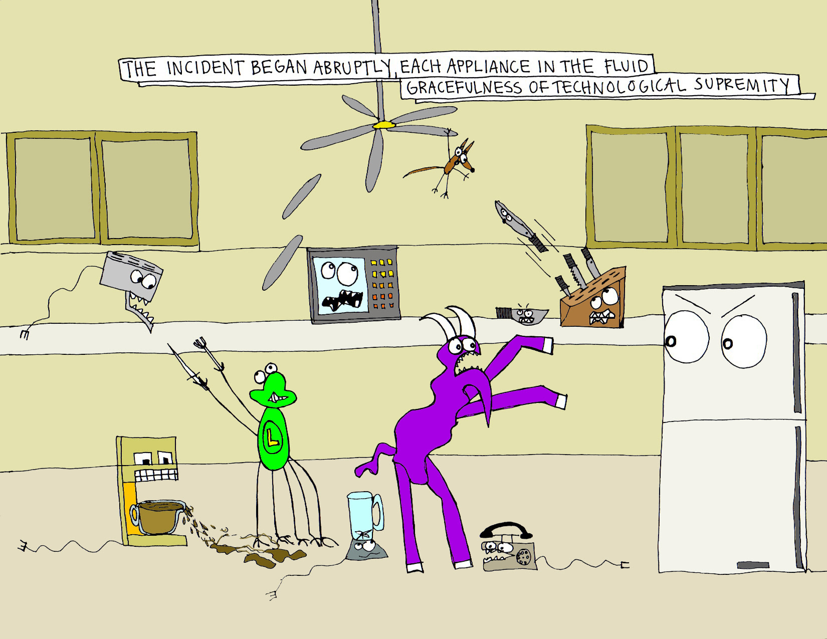 John's Commentary: The Brave Little Toaster - The Horror film.