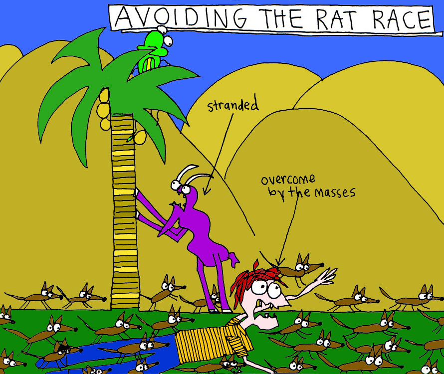 John's Commentary: If only hoofs had better traction.