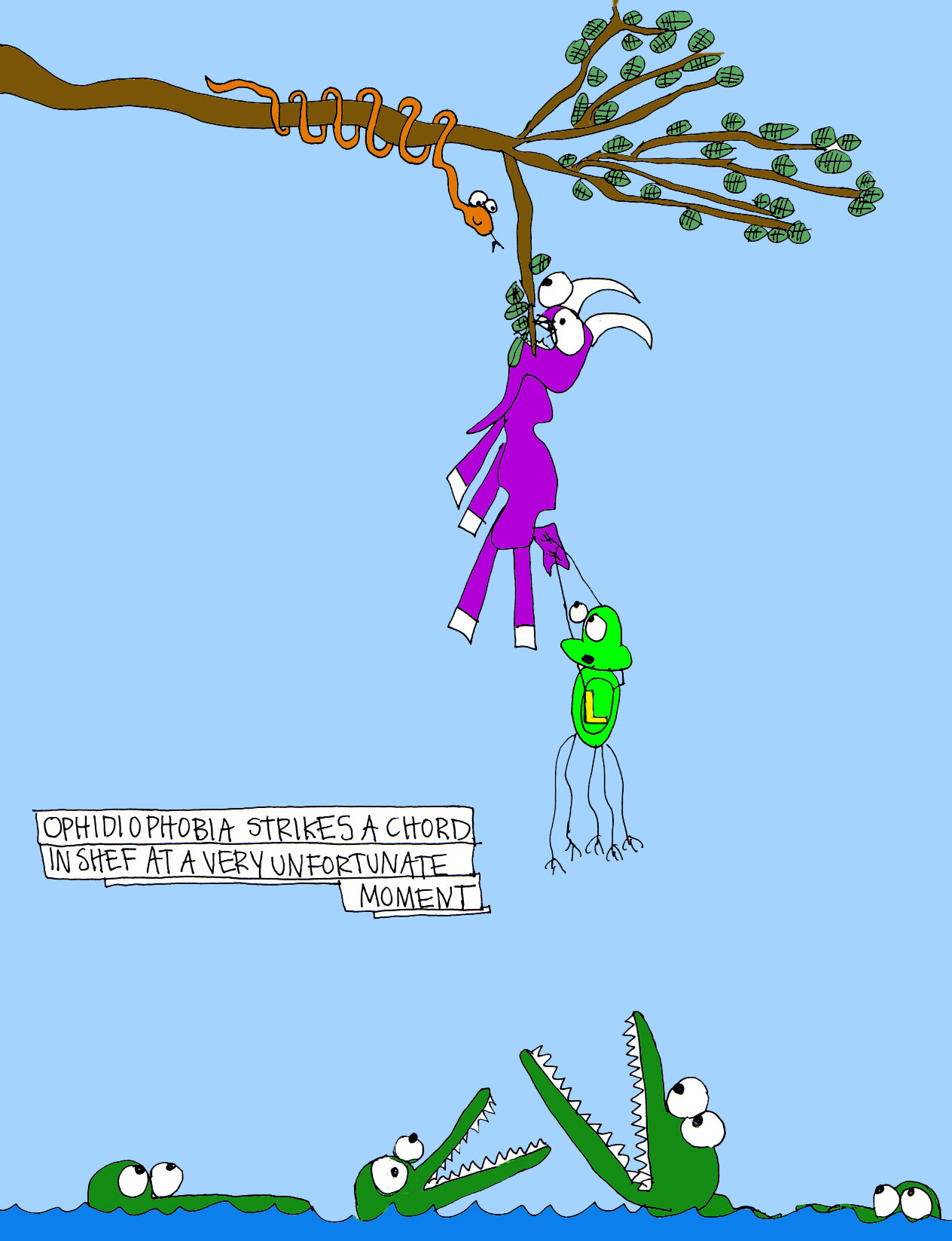 John's Commentary:  Now as long as Shef doesn't scream this could turn out ok.