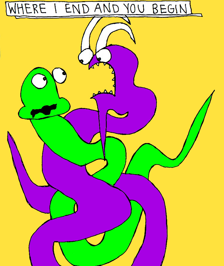 John's Commentary: Sometimes best friends are so close they are inseparable....literally.