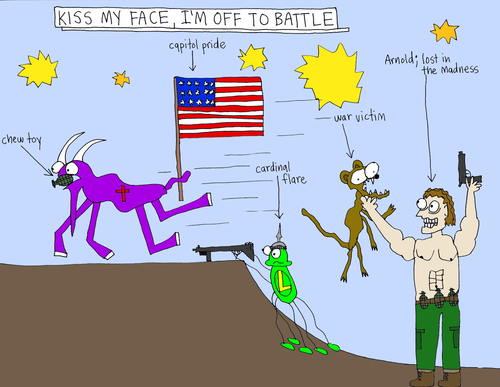 John's Commentary: Oh how Shef basks in patriotic glory!