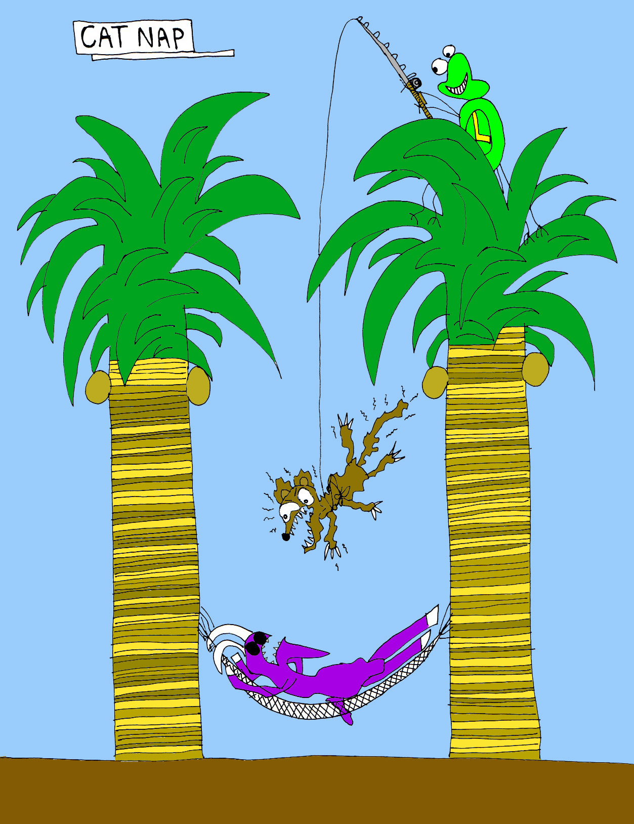 John's Commentary: A visual pun!