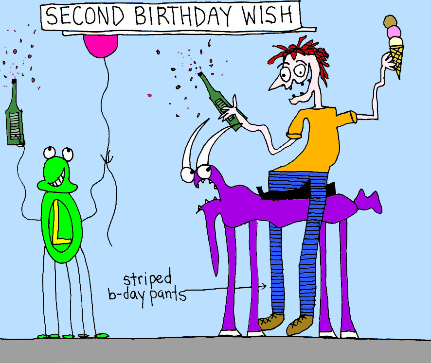John's Commentary: What was the first birthday wish?