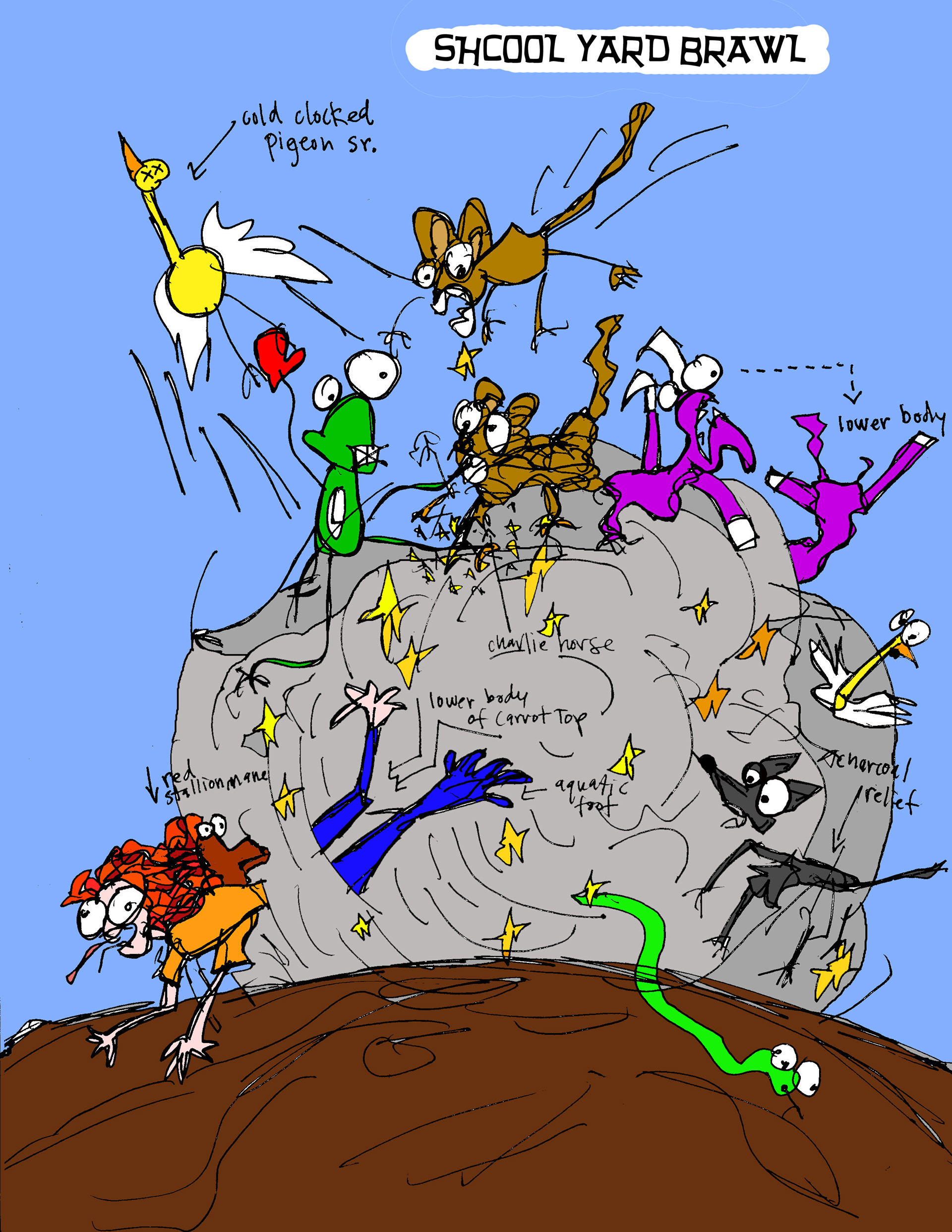 John's Commentary: Always loved the big dusty dust ups.