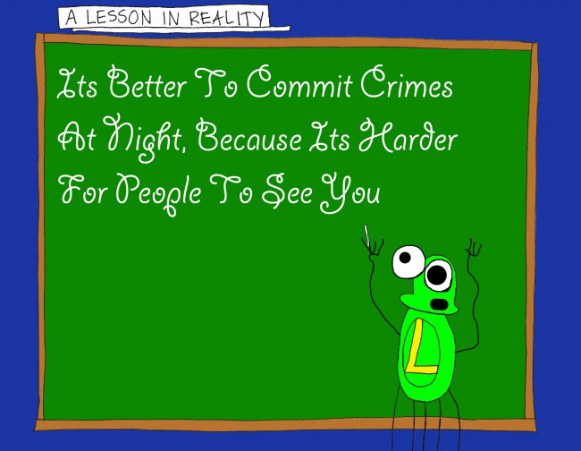 John's Commentary: Educating criminals of the future.