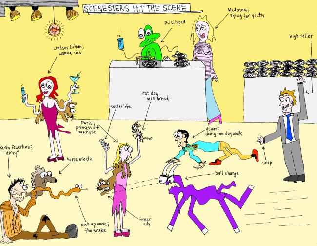 John's Commentary: Kings of the night life, slaying the honeys, keeping it real.