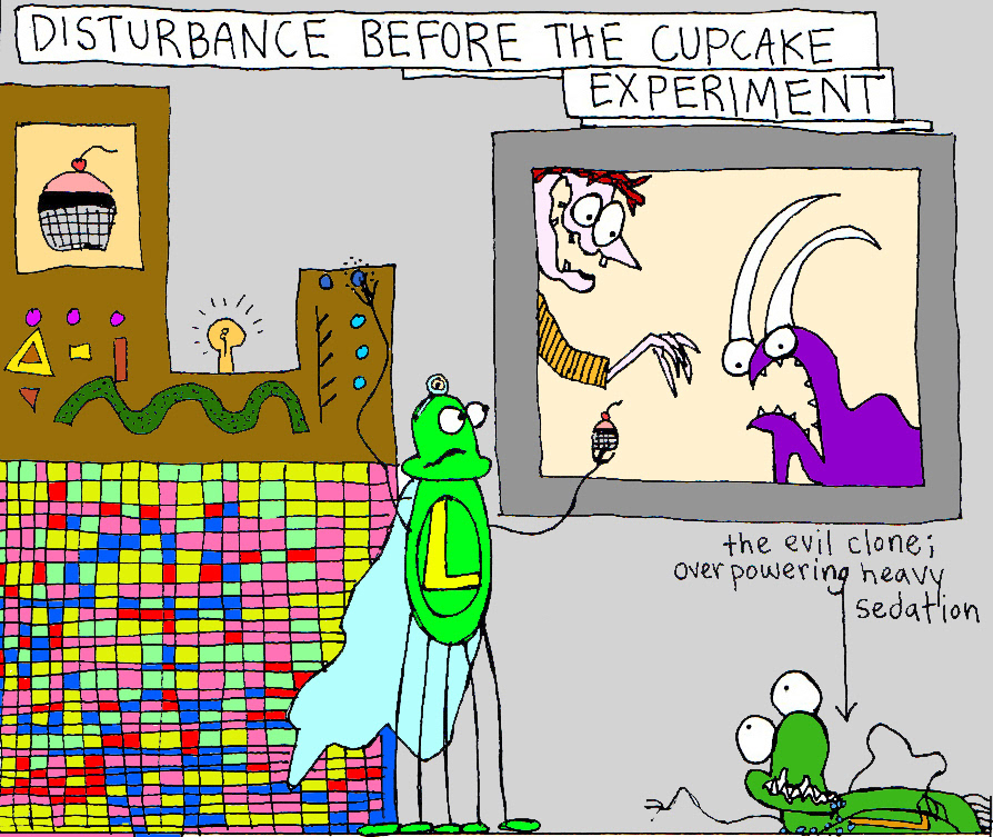 John's Commentary: The bright and shiny all powerful cupcake machine!