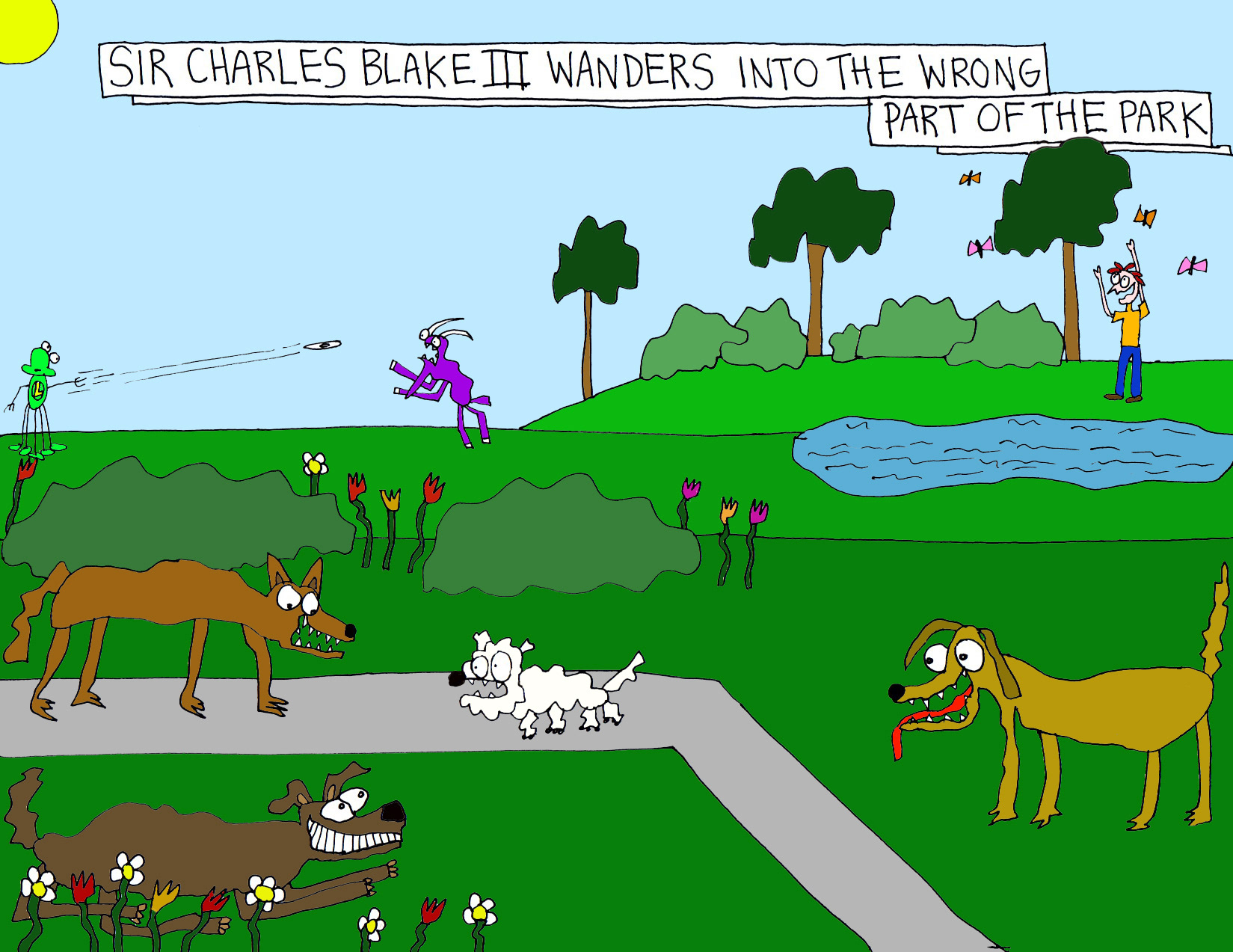 John's Commentary: Big dogs don't play nice with little dogs.