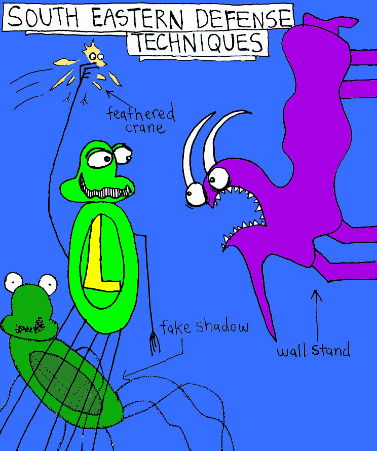 John's Commentary: Lead is credited as the sole creator of the advanced sorcerer combat tactic "the fake shadow".