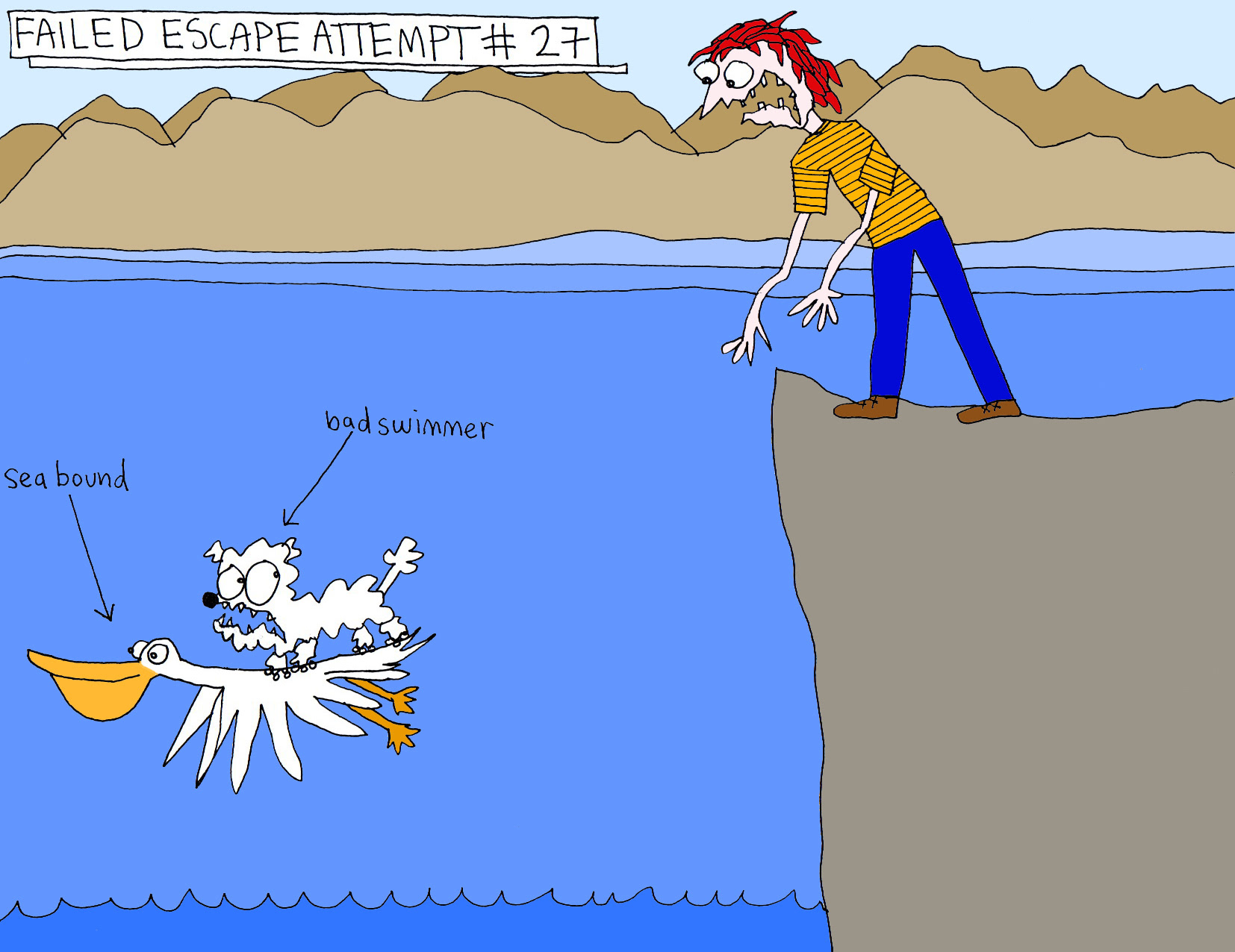 John's Commentary: Sometimes freedom is a flight into the unknown.