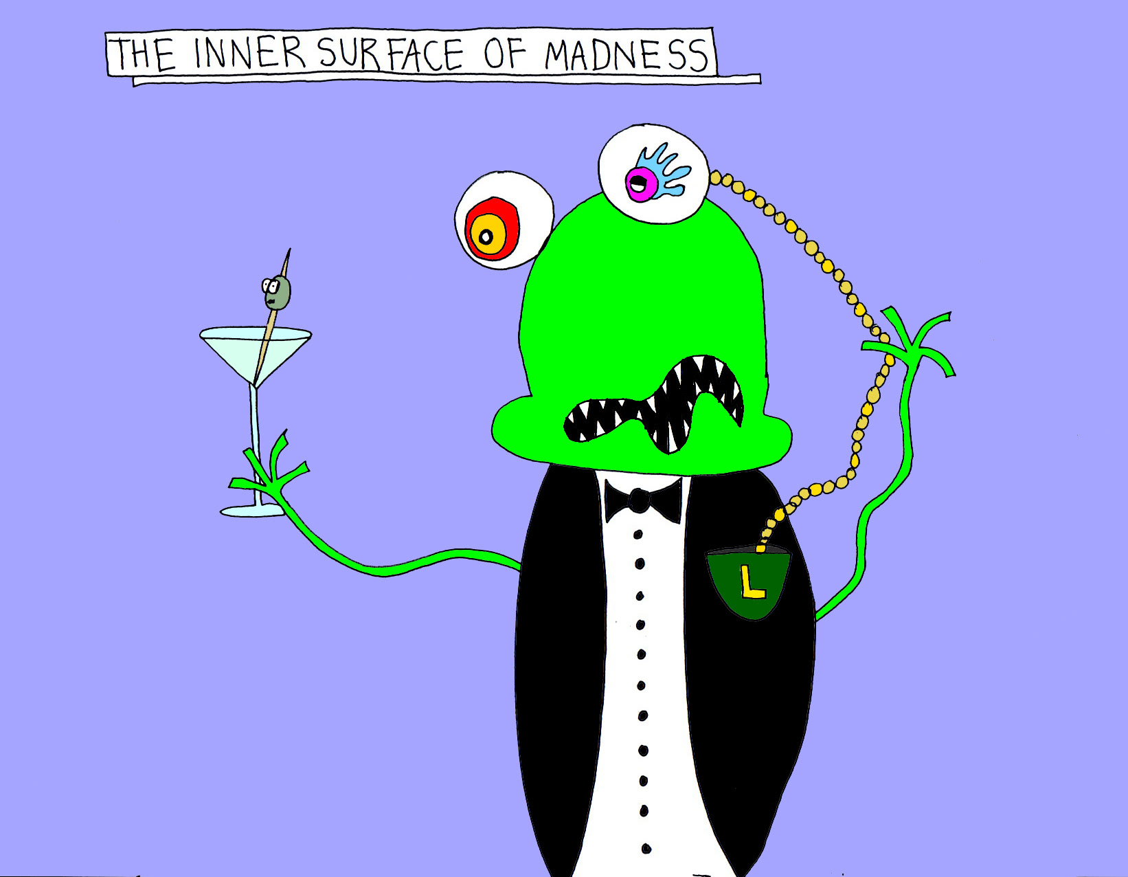 John's Commentary: A monocle usually helps....