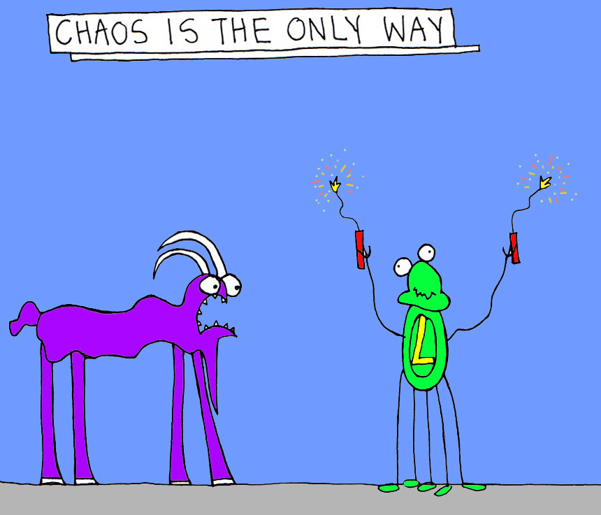 John's Commentary: Leaf is having a Jeff Goldblum ala Dr. Malcolm McDowell moment. 