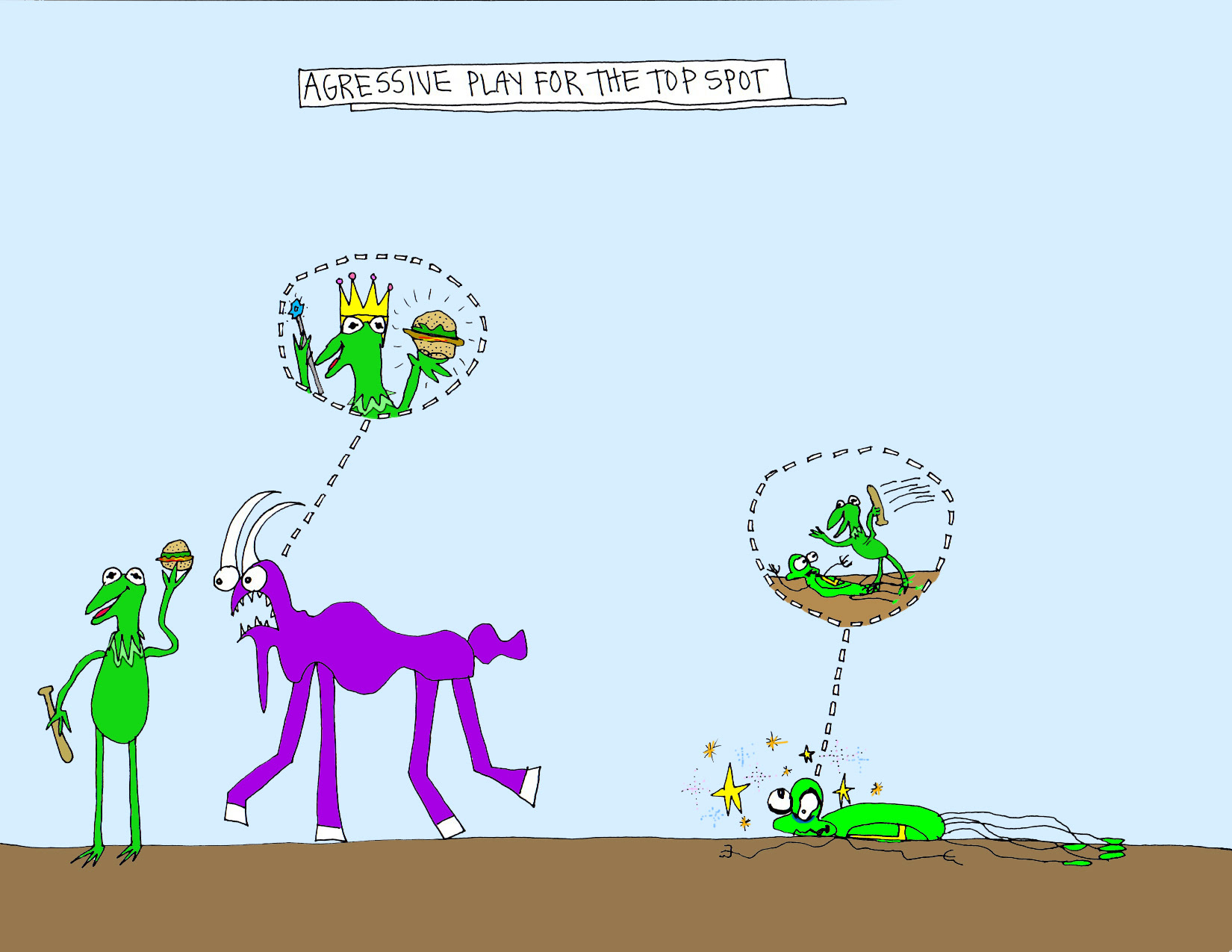 John's Commentary: Proof that animal loyalty is easily betrayed for food.