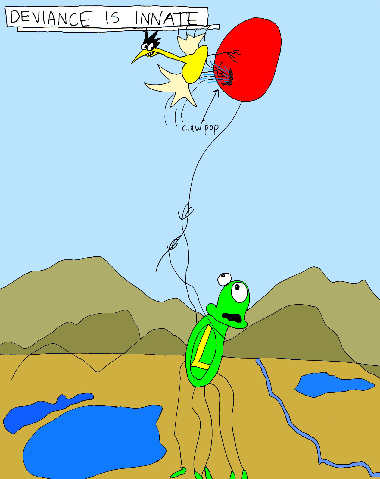 John's Commentary: Even amongst the lower phyla.