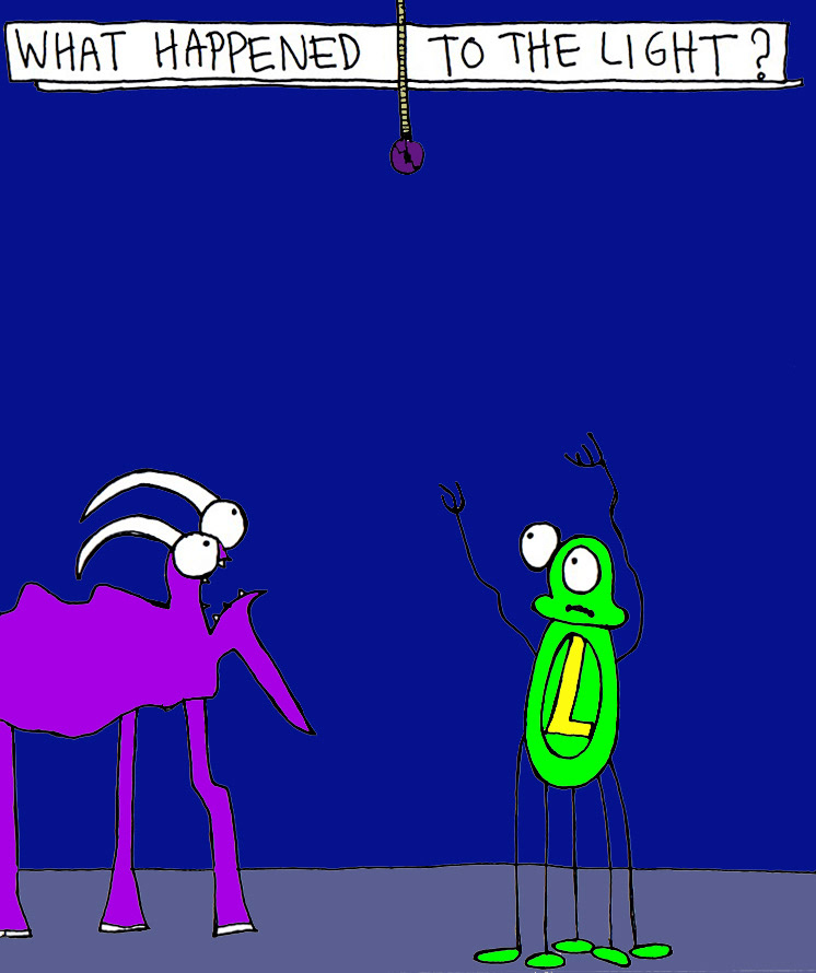 John's Commentary: Its always darkest just before it goes pitch black.