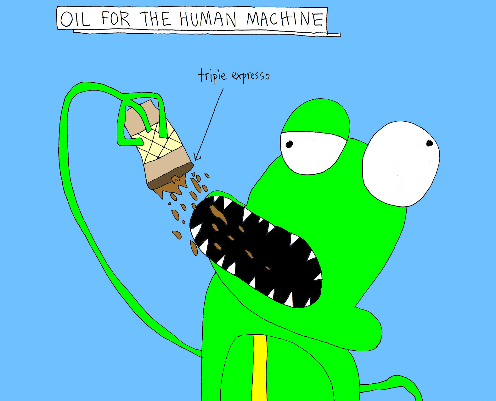 John's Commentary: Add cream and sugar for extra pleasantries.