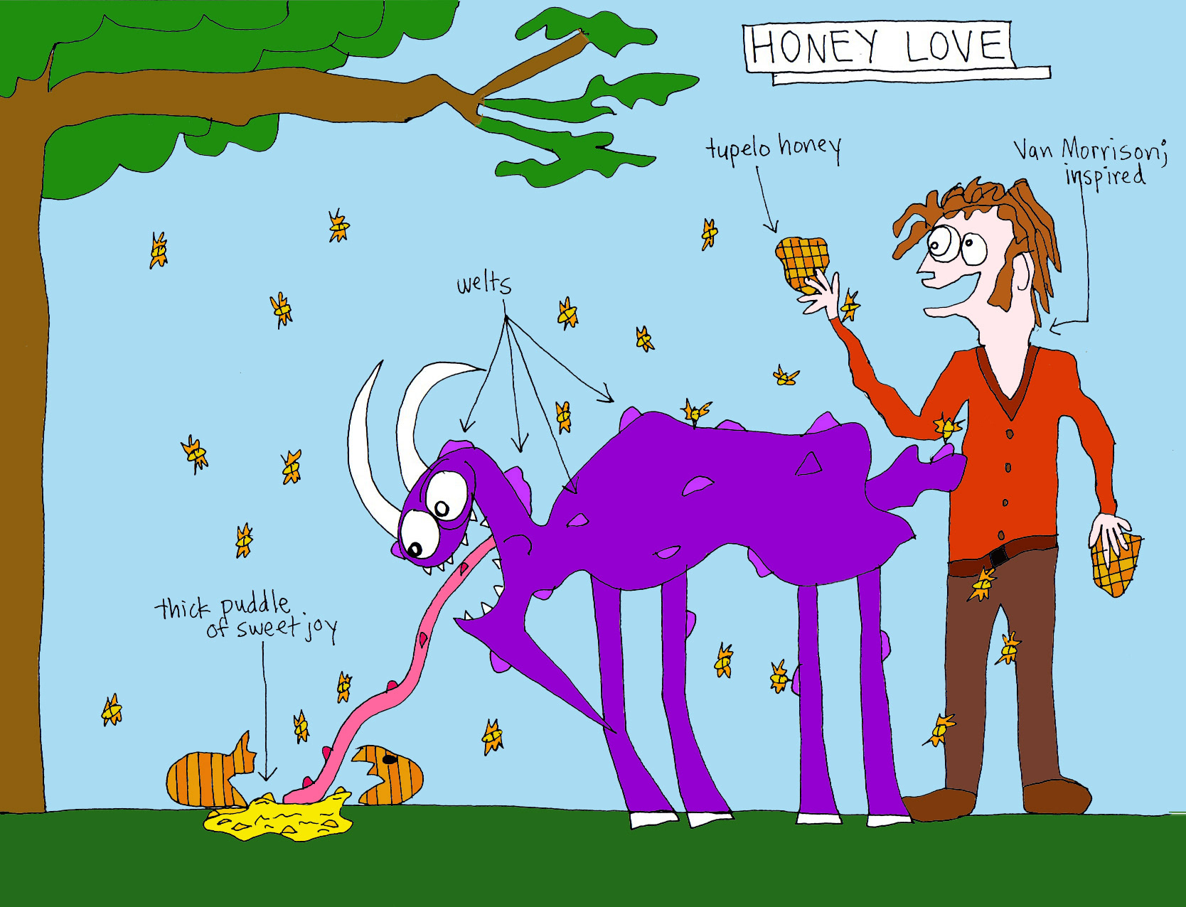 John's Commentary: A strikingly prominent moment in Van Morrison's life.