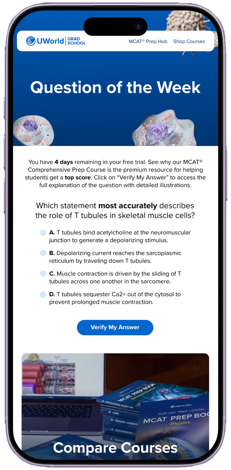 Question of the Week email