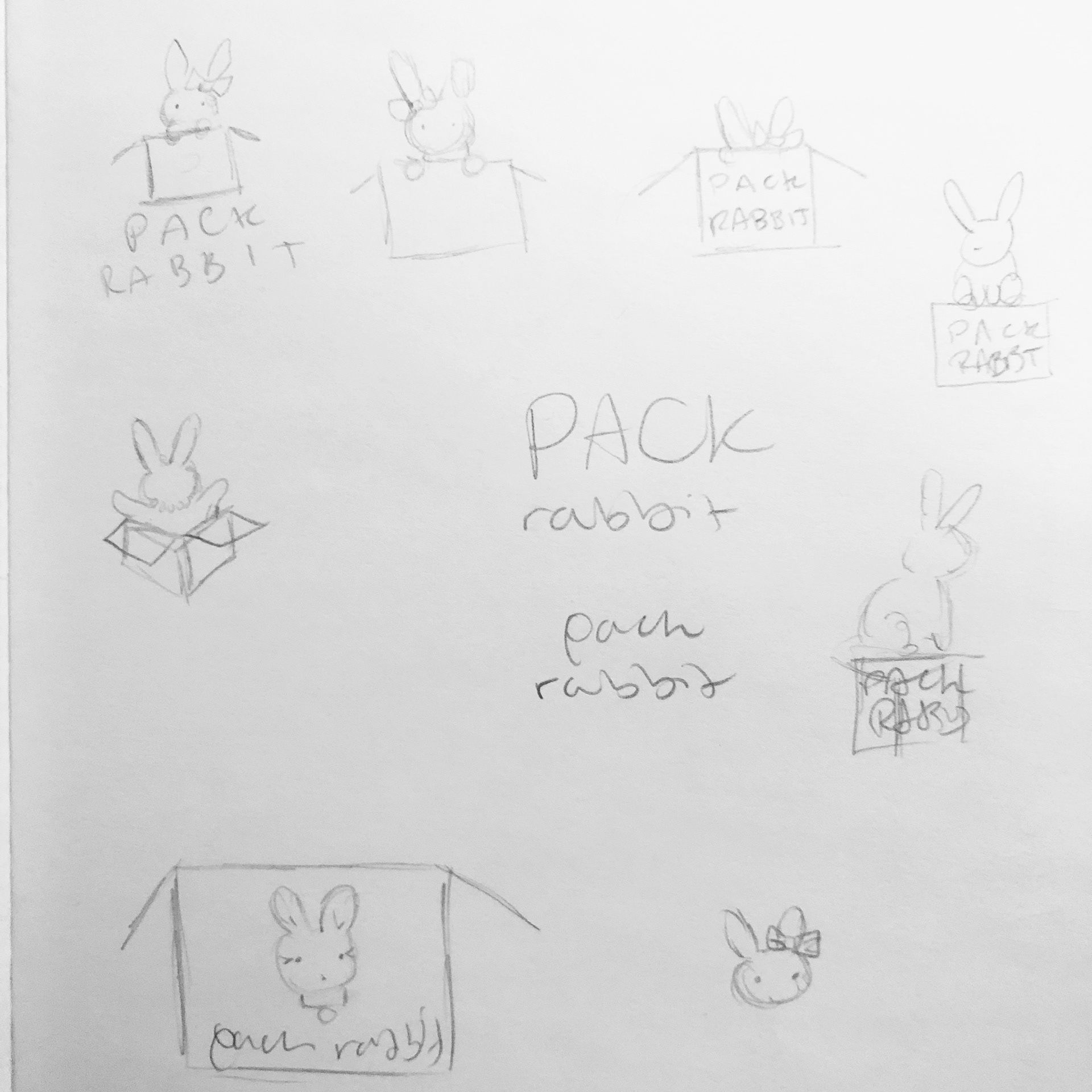 Initial sketches
