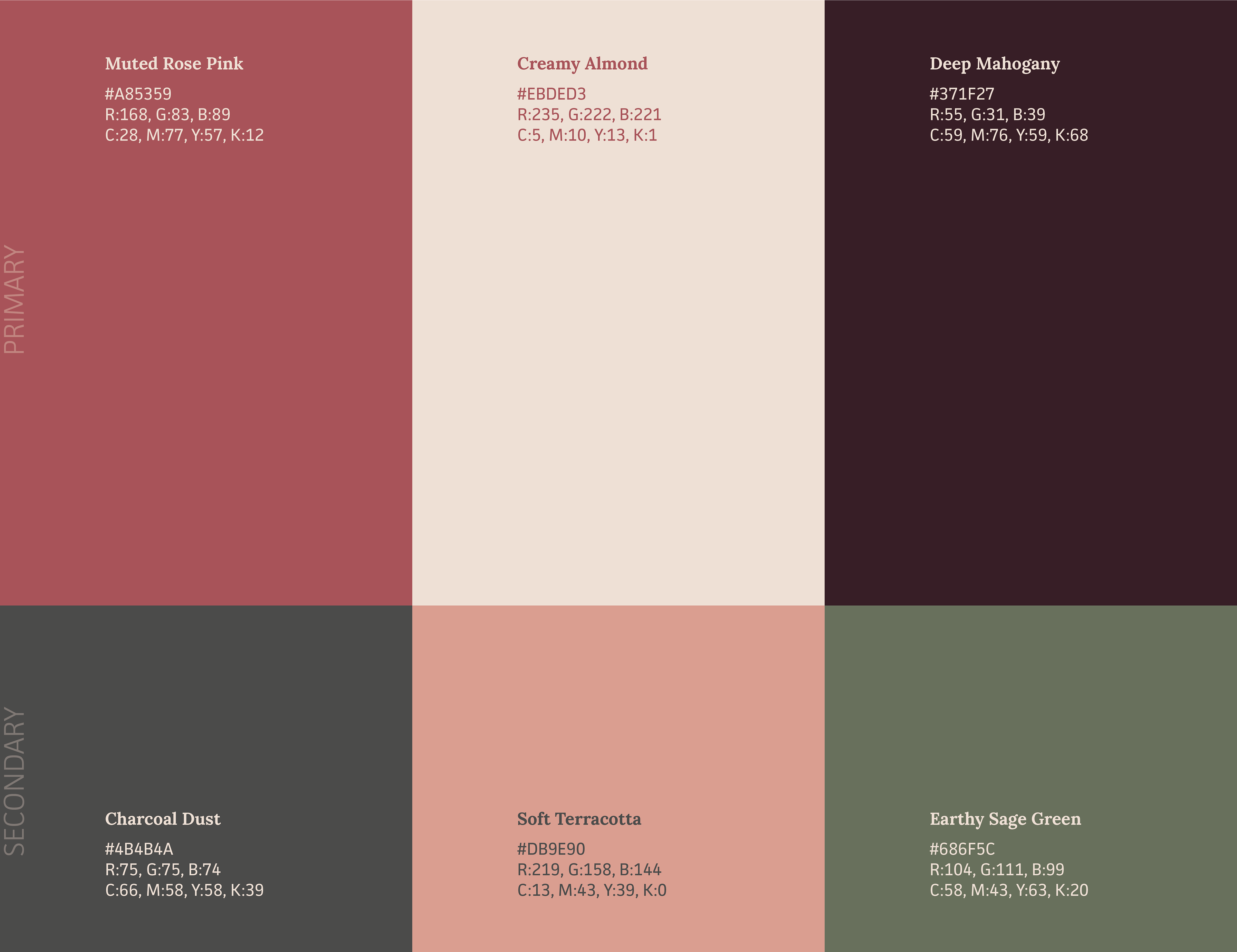 These gentle colors offer a soft, welcoming base that feels organic and soothing.