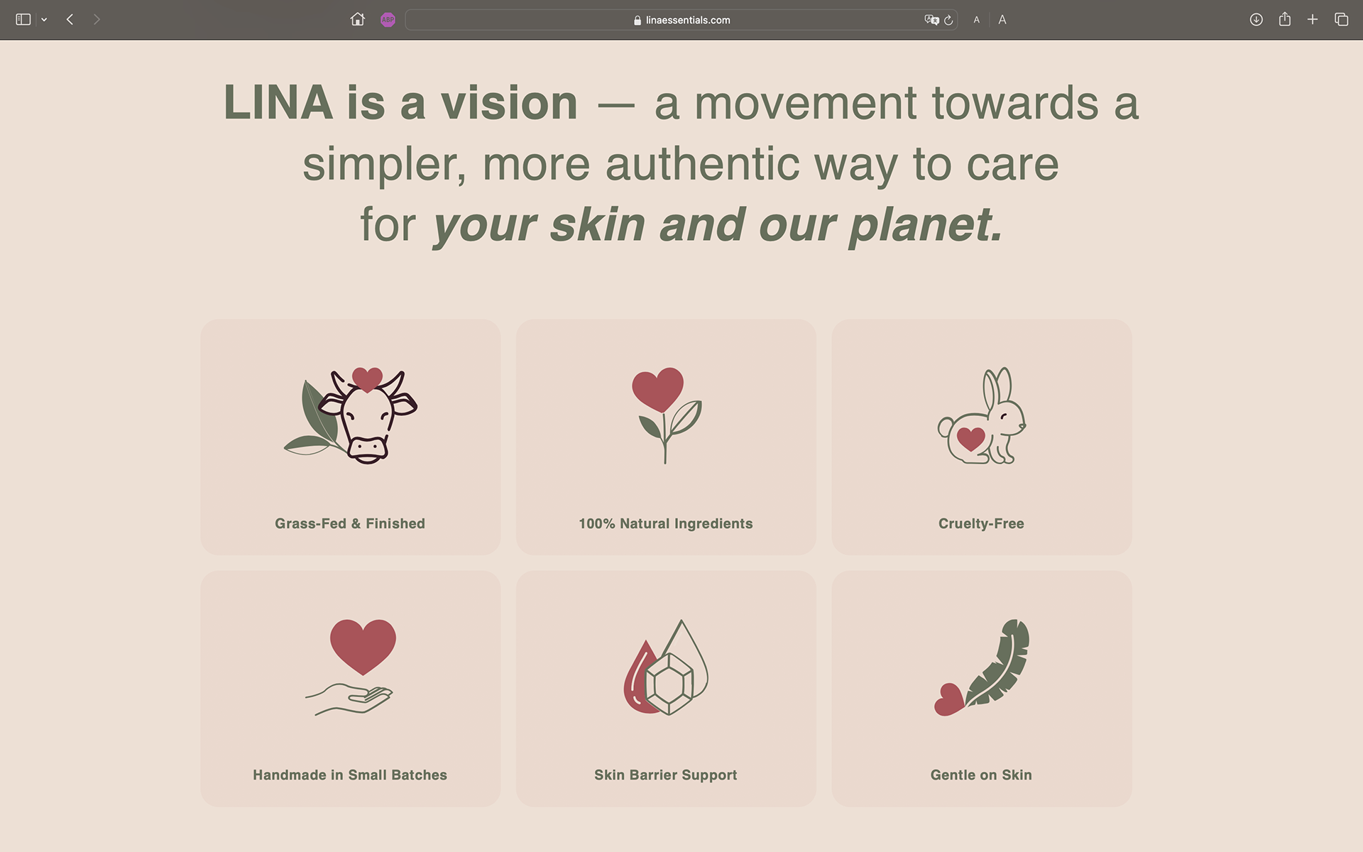 Core Statement & Visualized Values