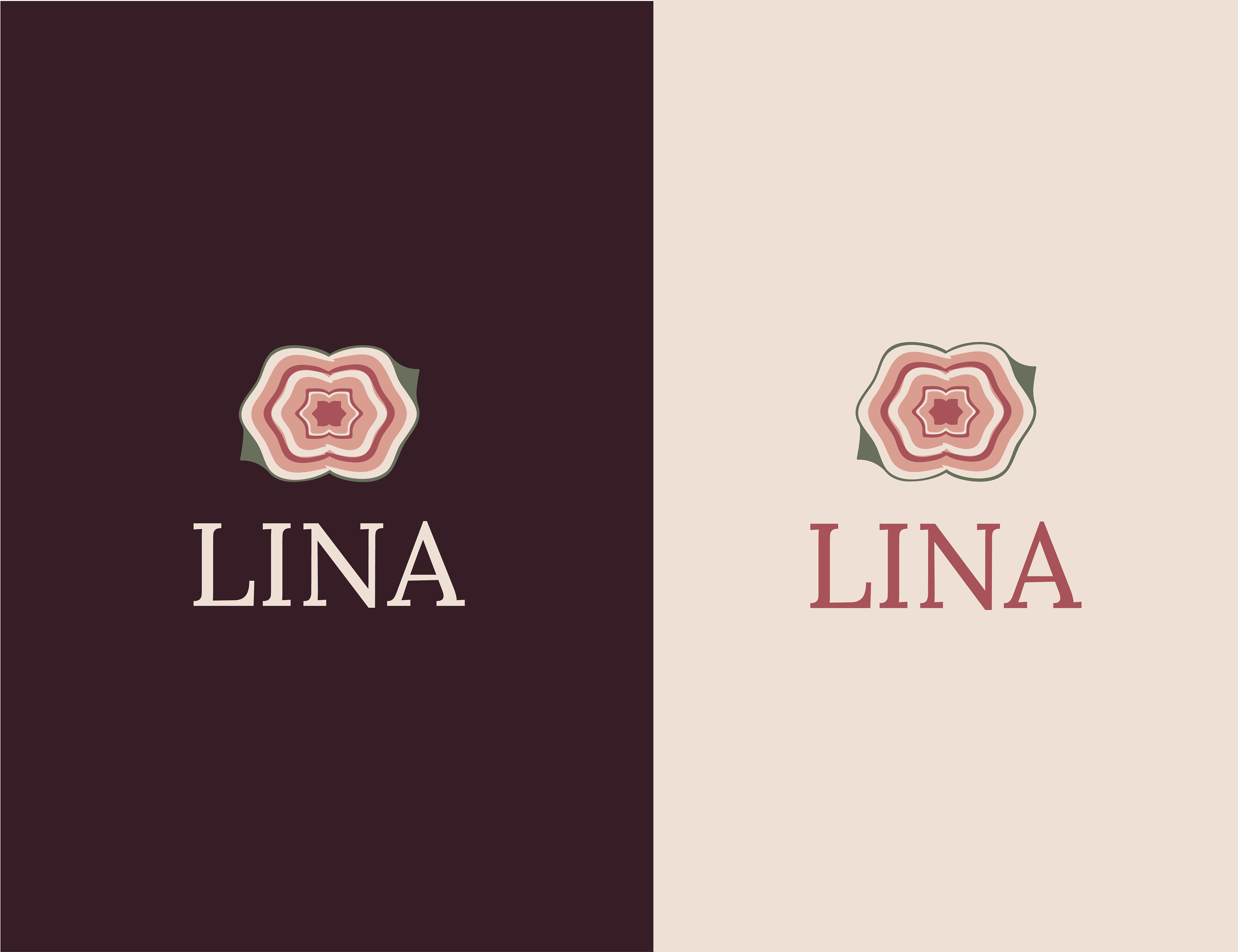 Stacked Layout: Ideal for packaging, social icons, and small-format uses.