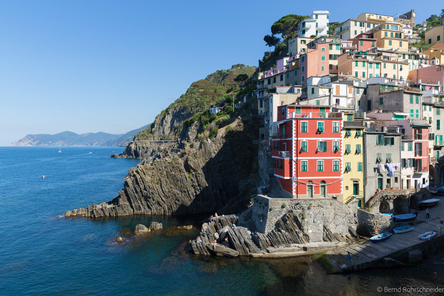 Riomaggiore, Cinque Terre, Ligurien, Italien