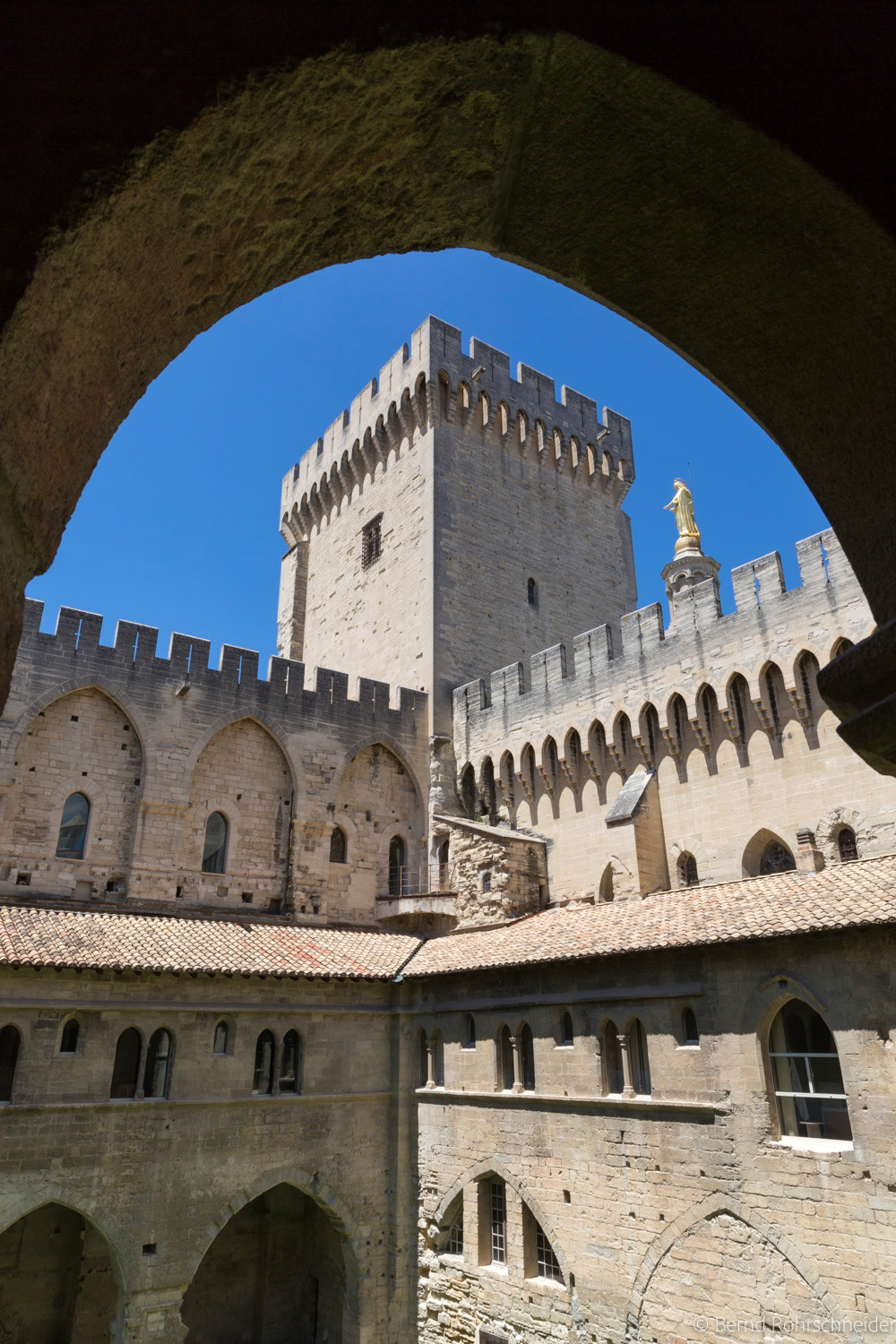 Papstpalast, Avignon, Frankreich