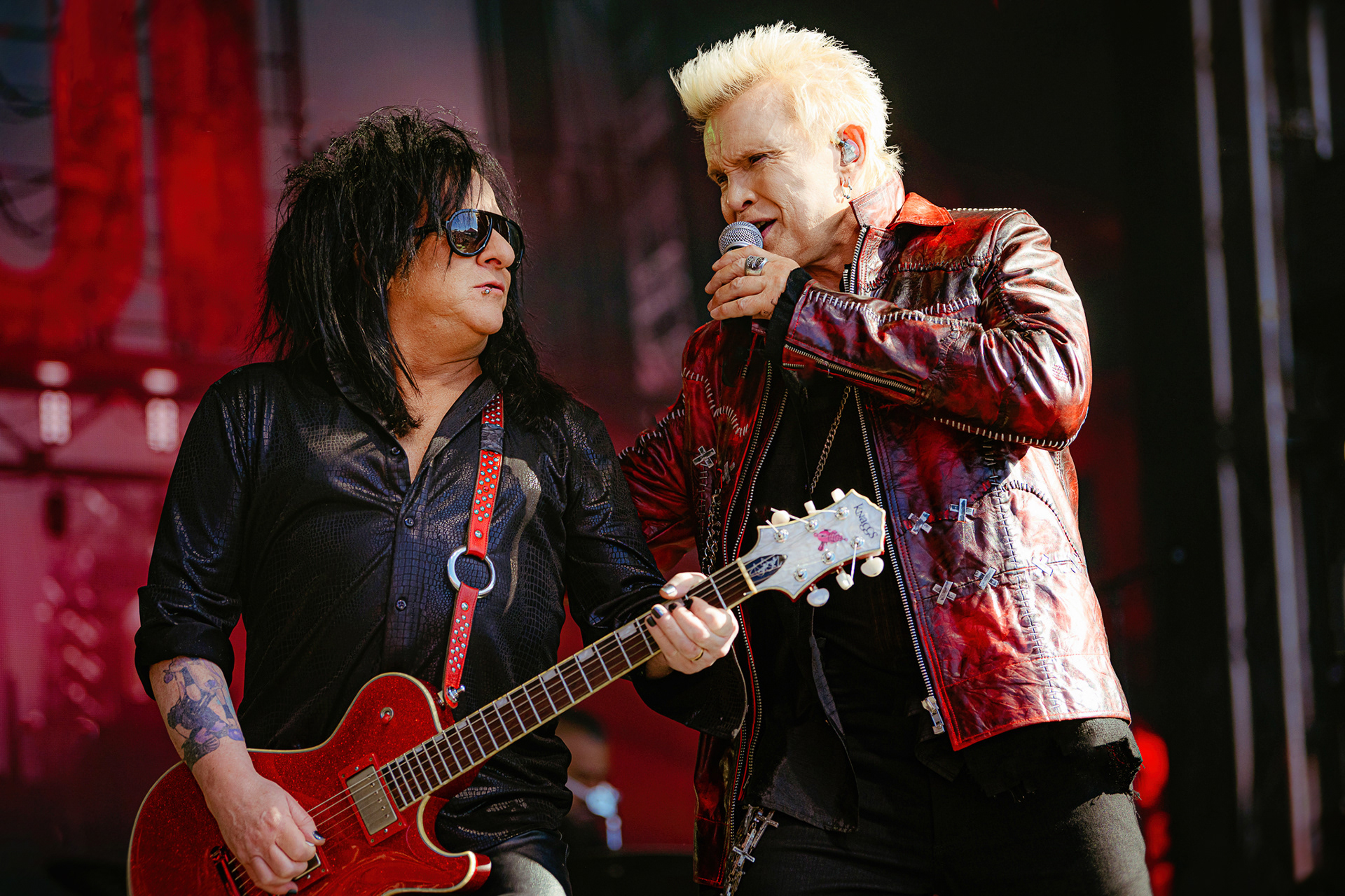 Exclusive Billy Idol concert for On Location Experiences at Allegiant Stadium on Super Bowl Sunday