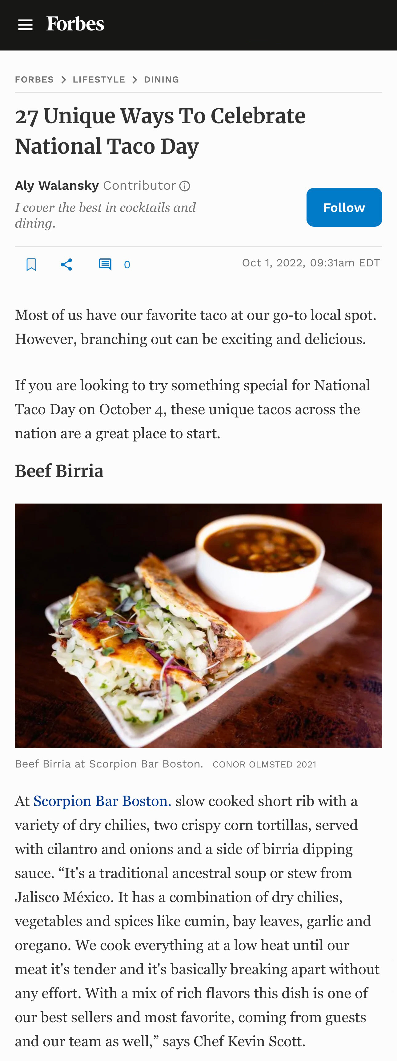 forbes.com/sites/alywalansky/2022/10/01/27-unique-ways-to-celebrate-national-taco-day
