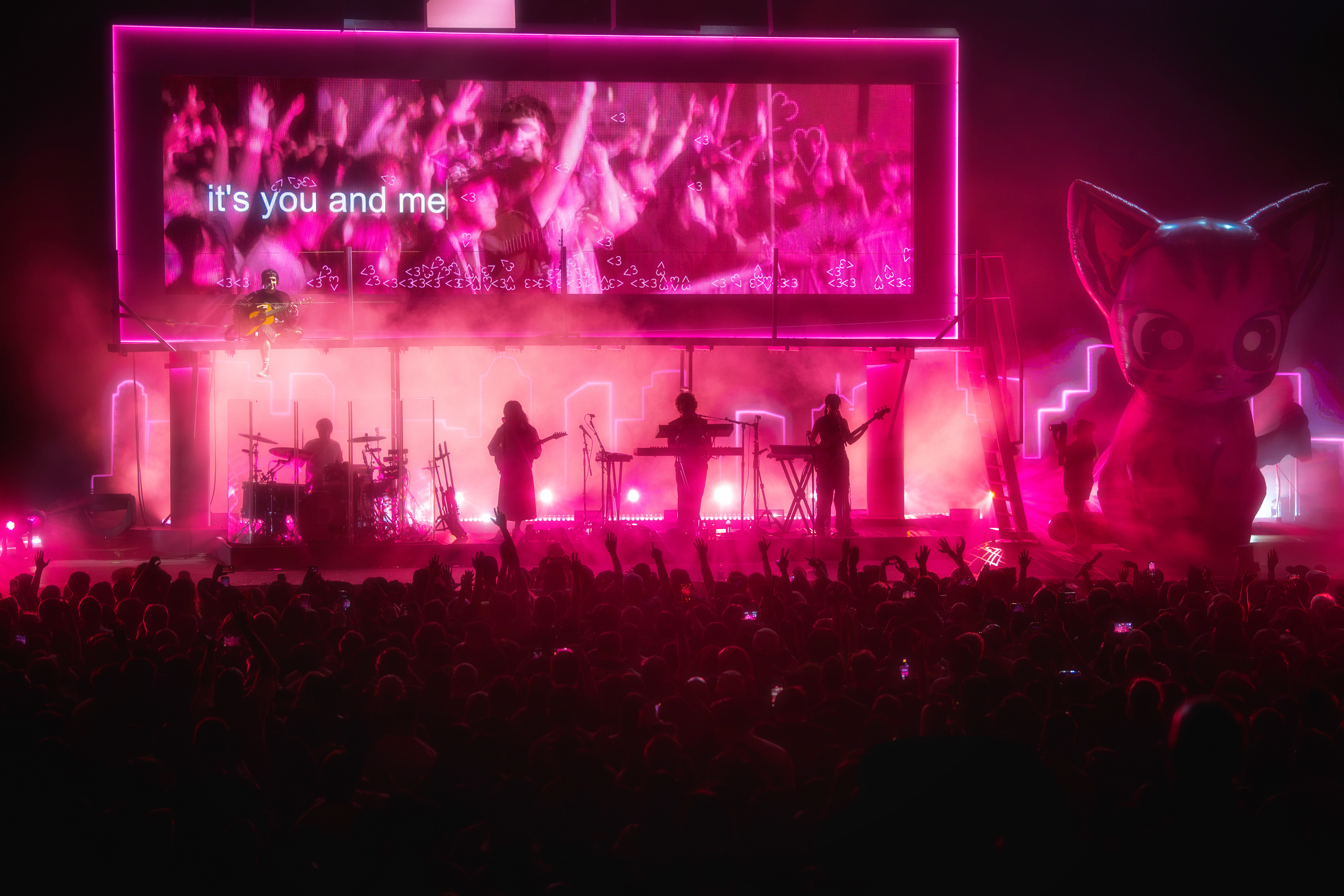 Porter Robinson performing in Las Vegas