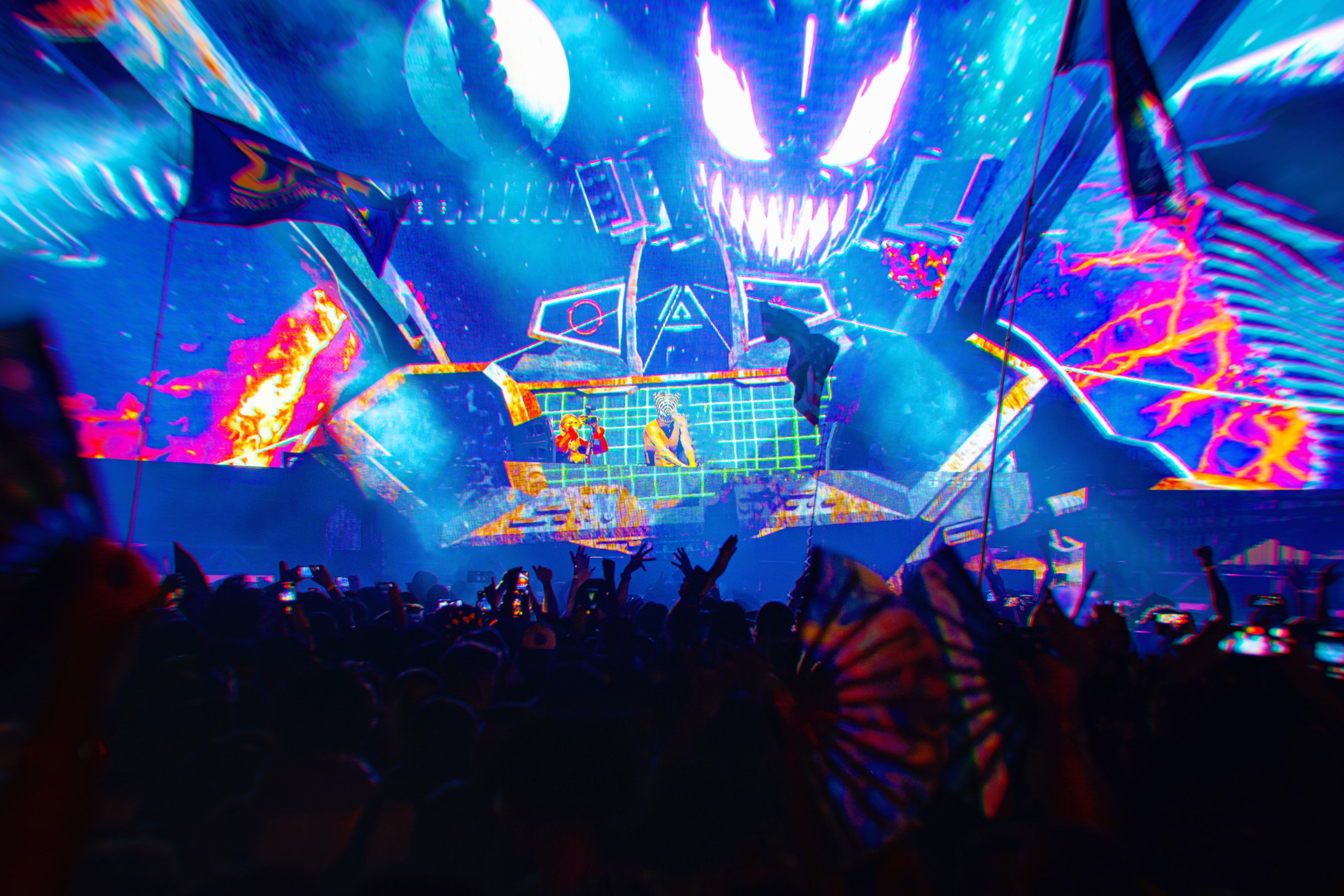 Ghengar performing in Las Vegas