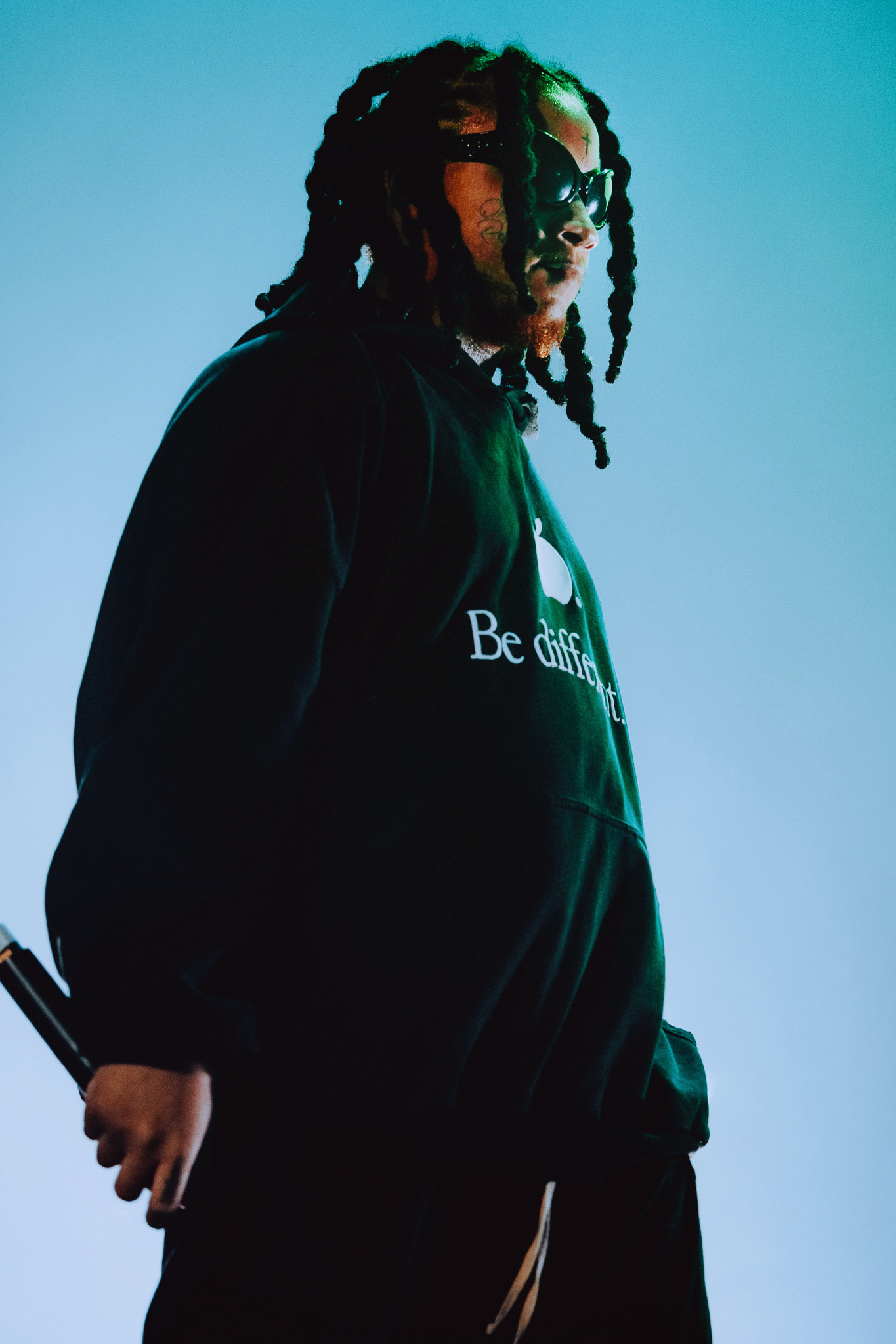 Trippie Redd performing in Rhode Island