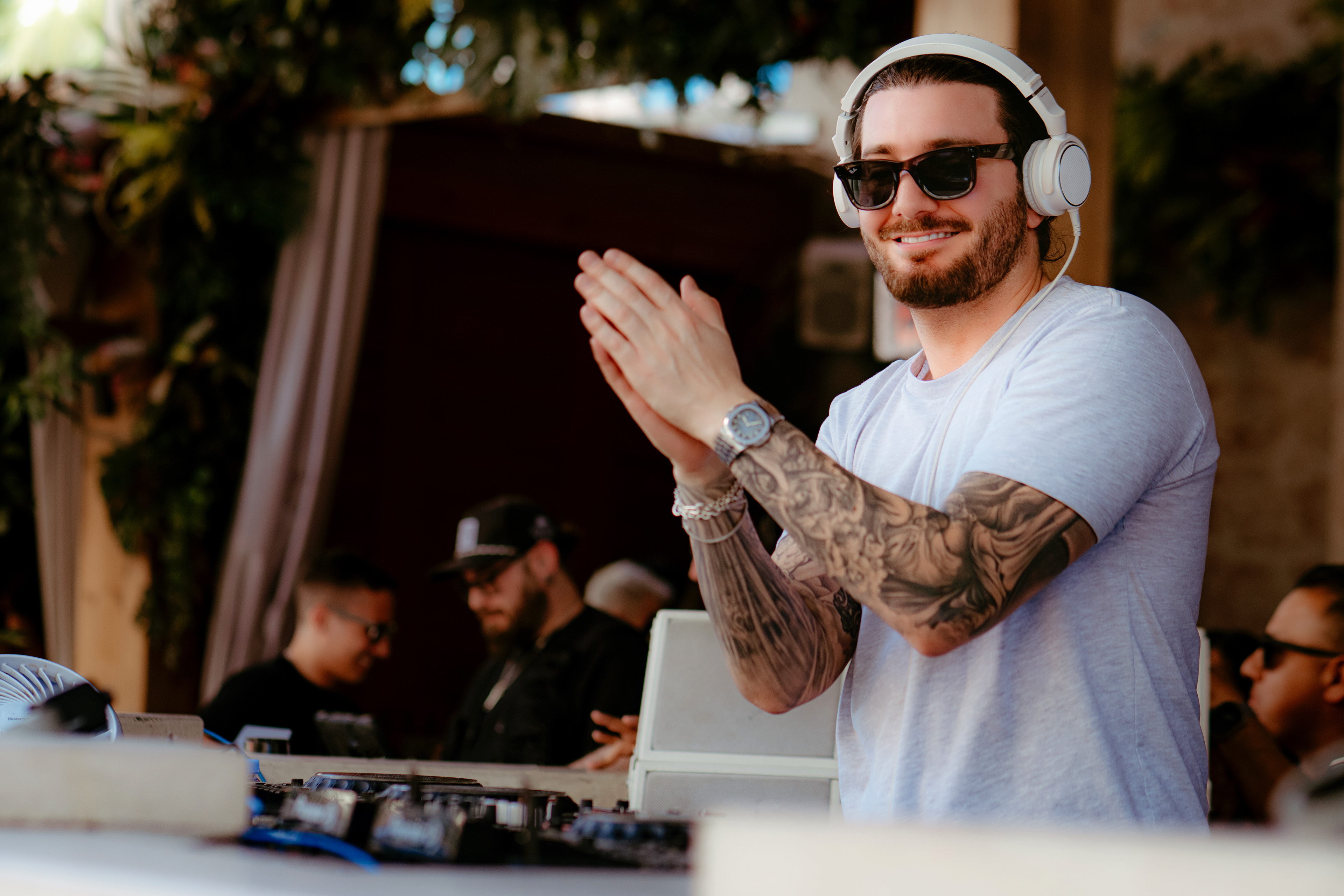 Alesso performing at Tao Beach in Las Vegas