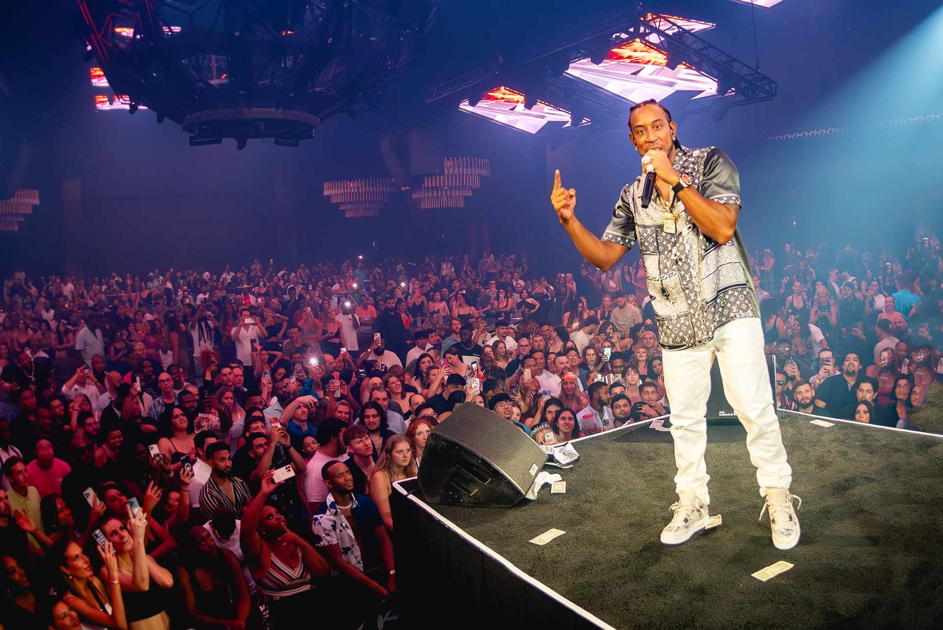 Ludacris performing in Las Vegas