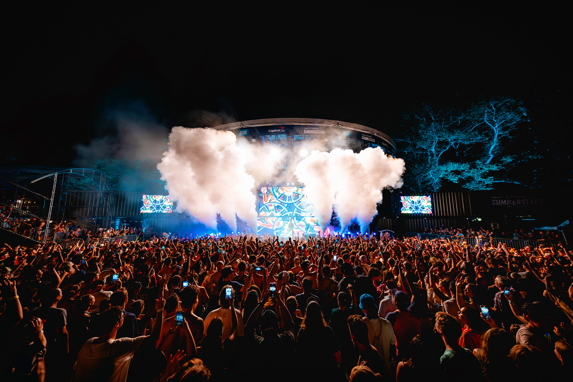 Diplo performing in Central Park